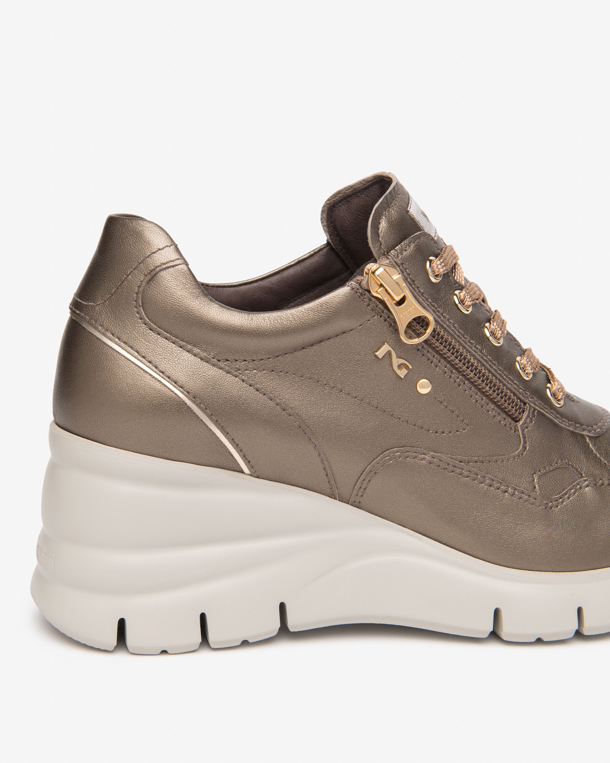 Sneakers Donna in Pelle e Materiale Tecnico