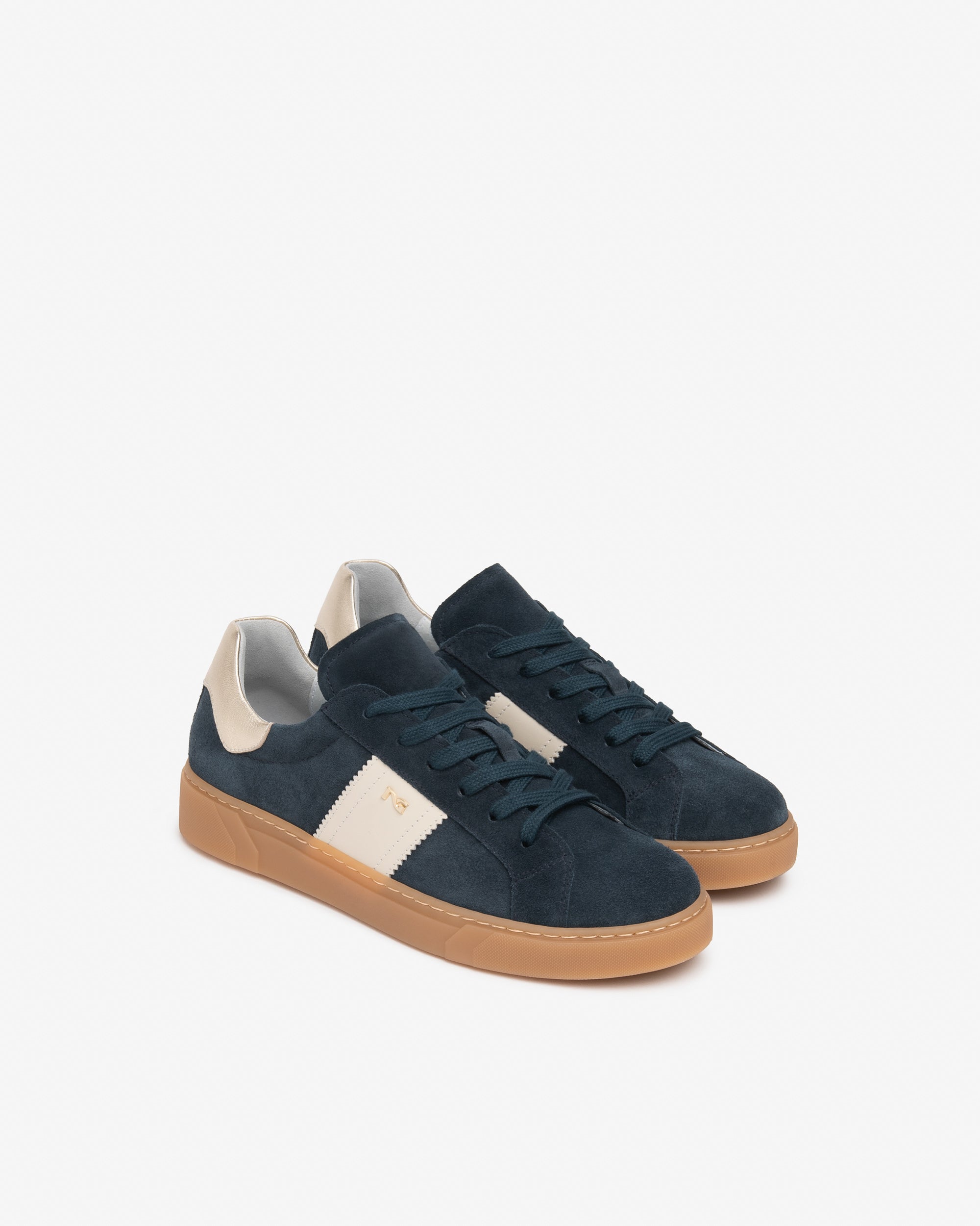 Sneakers Donna in Suede e Pelle