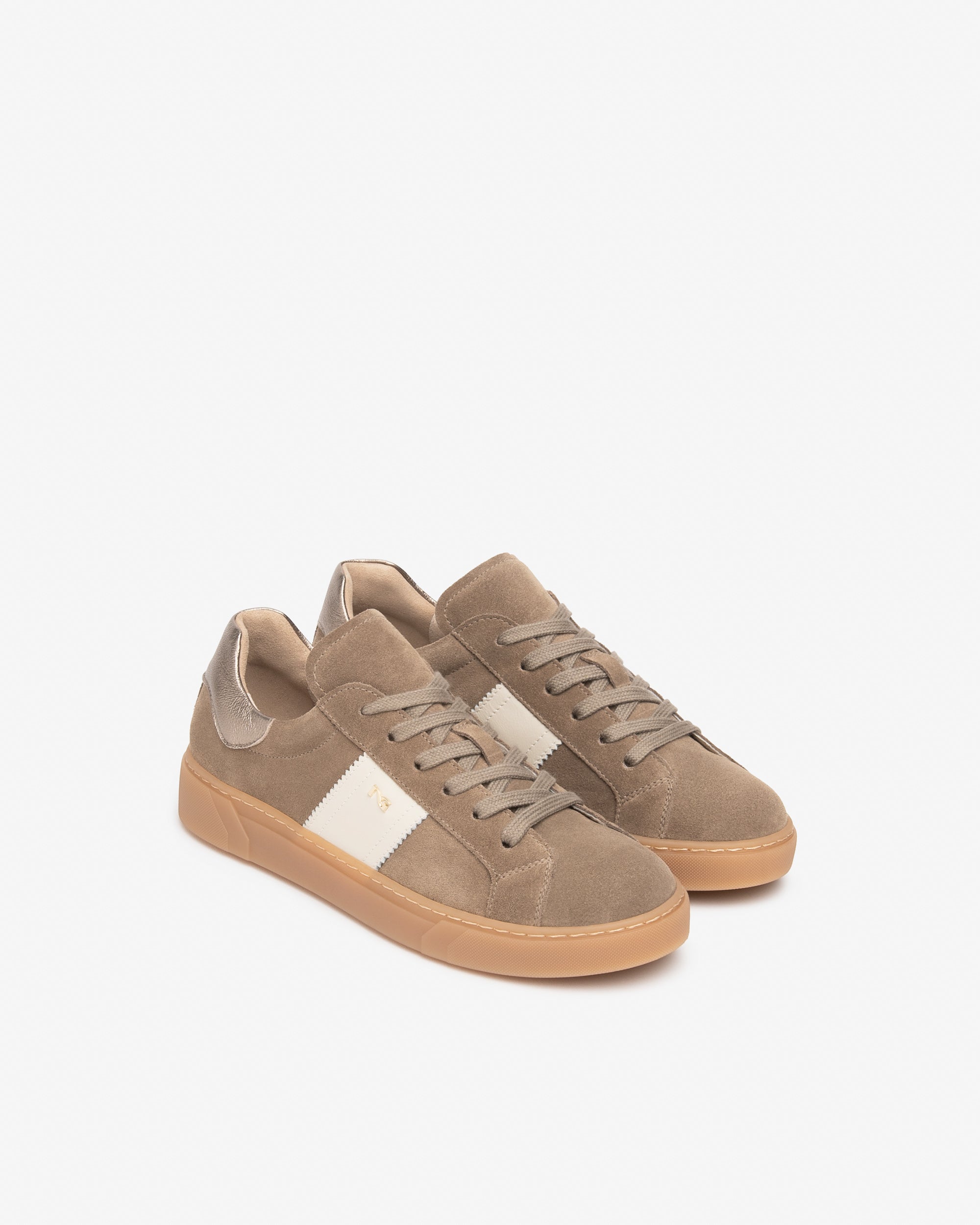 Sneakers Donna in Suede e Pelle