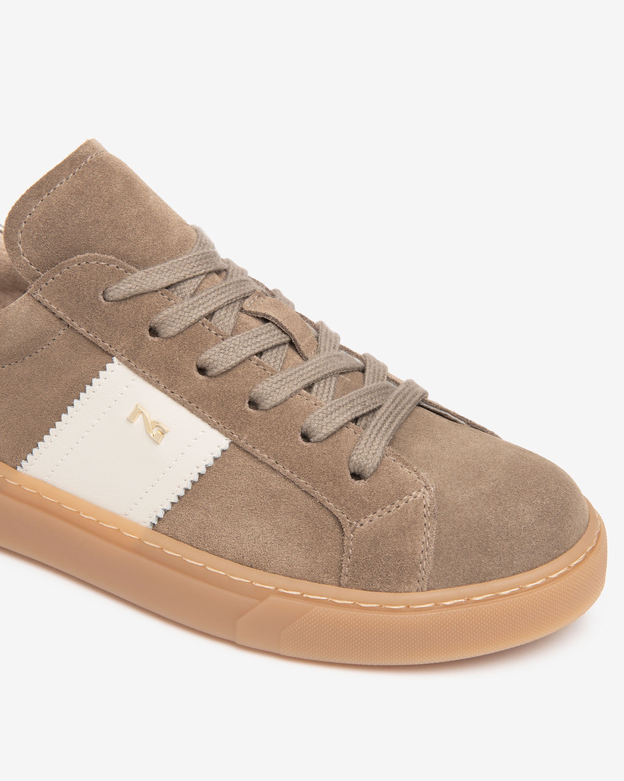 Sneakers Donna in Suede e Pelle