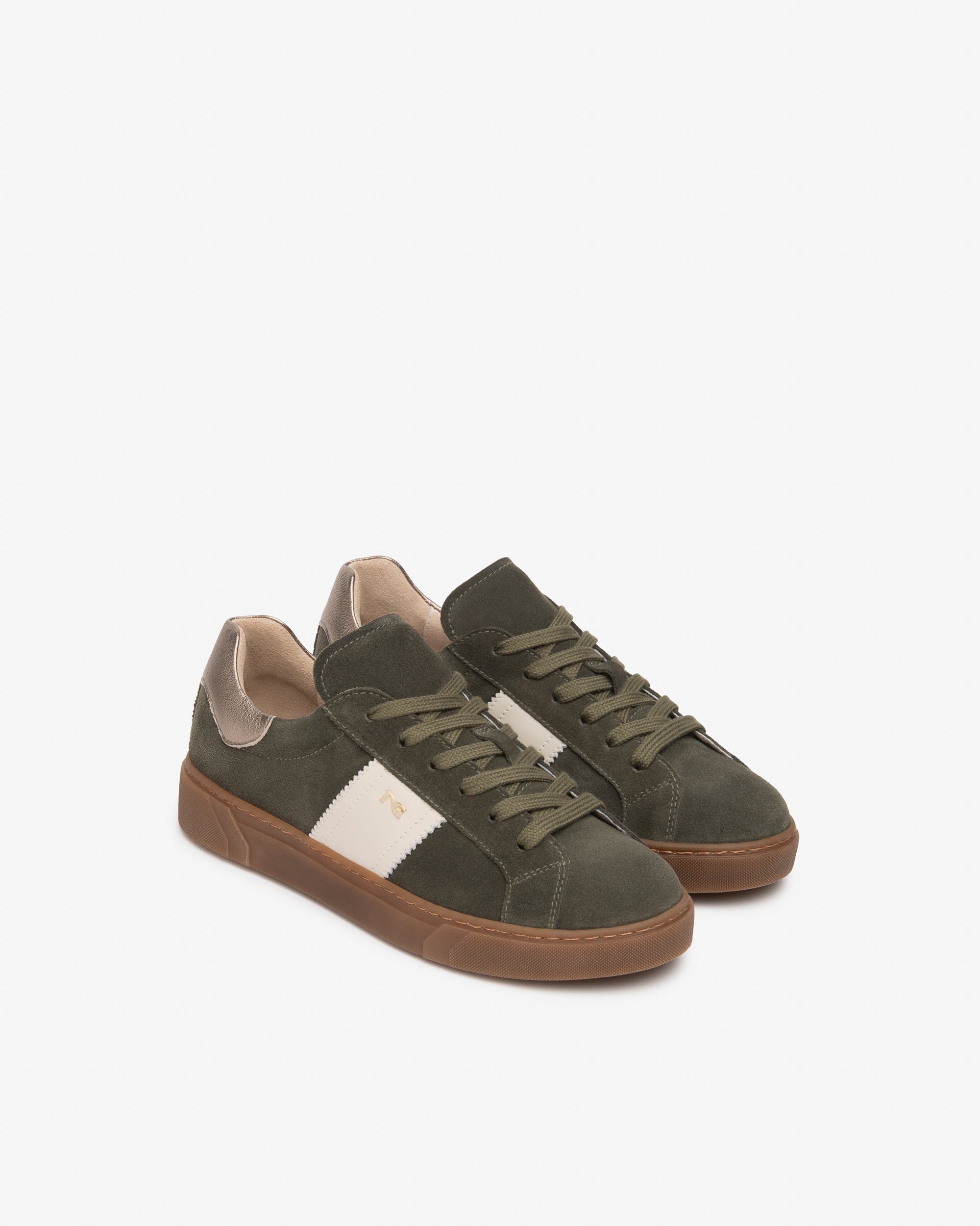 Sneakers Donna in Suede e Pelle