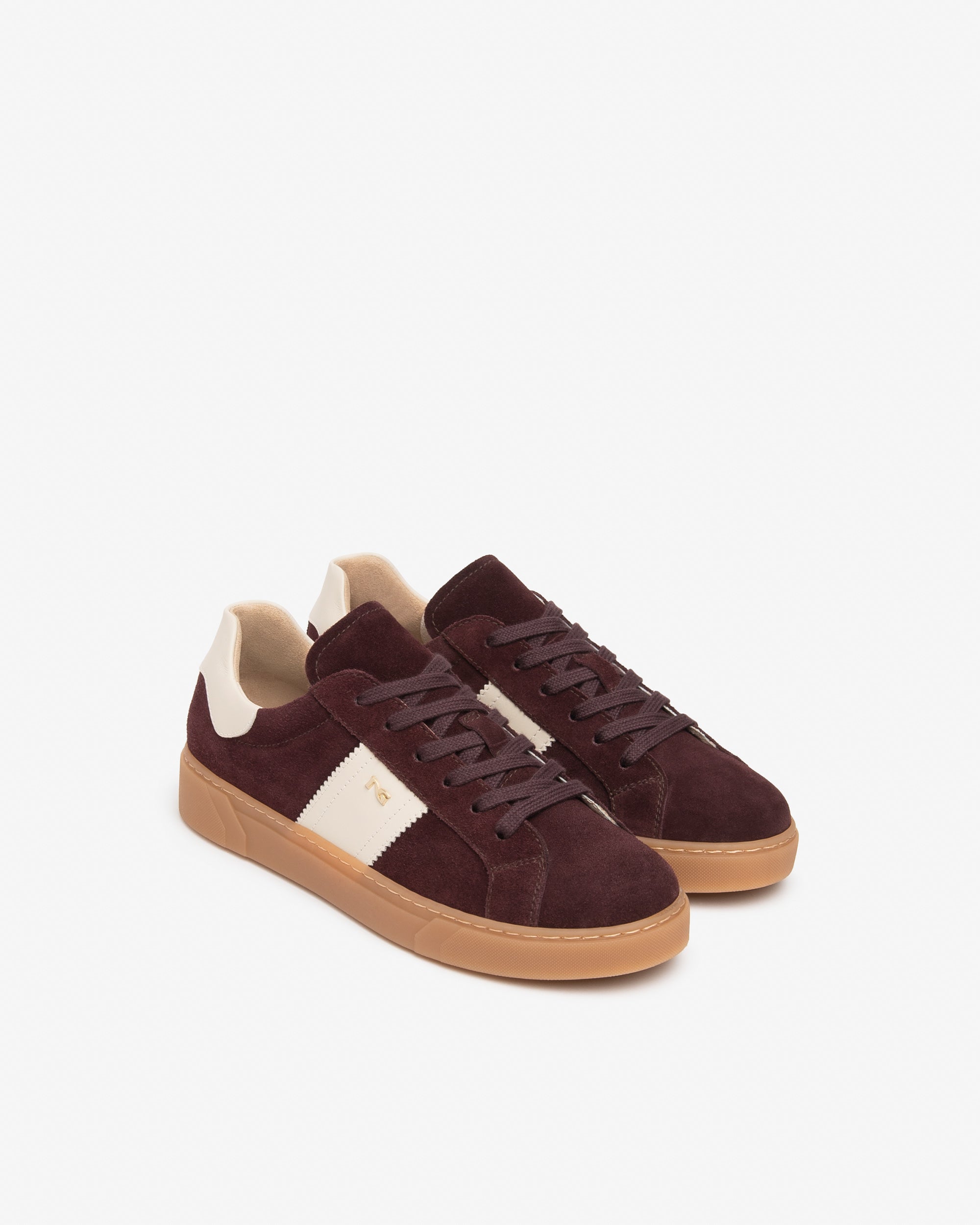 Sneakers Donna in Suede e Pelle