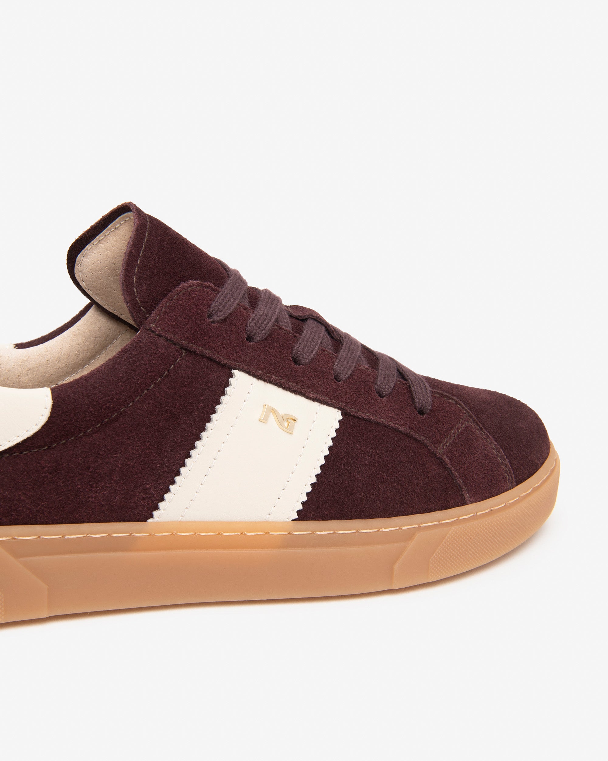 Sneakers Donna in Suede e Pelle