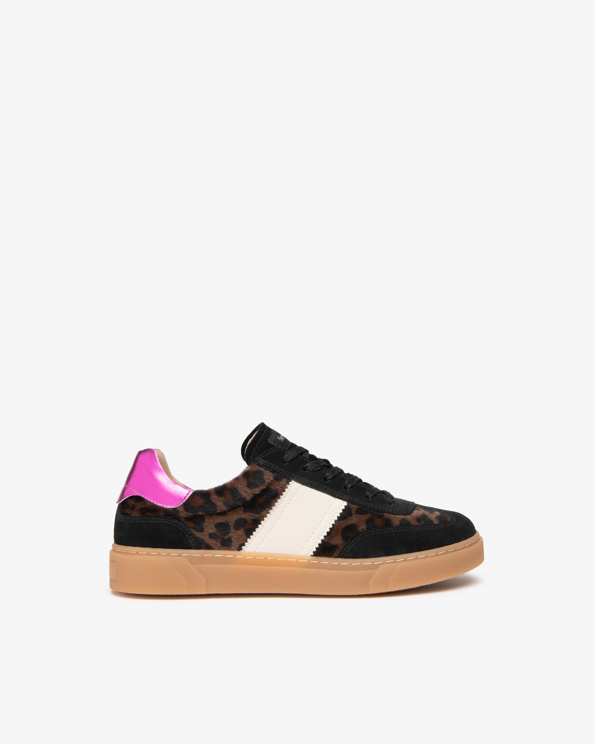 Sneakers Donna in Suede, Materiale Tecnico e Pelle