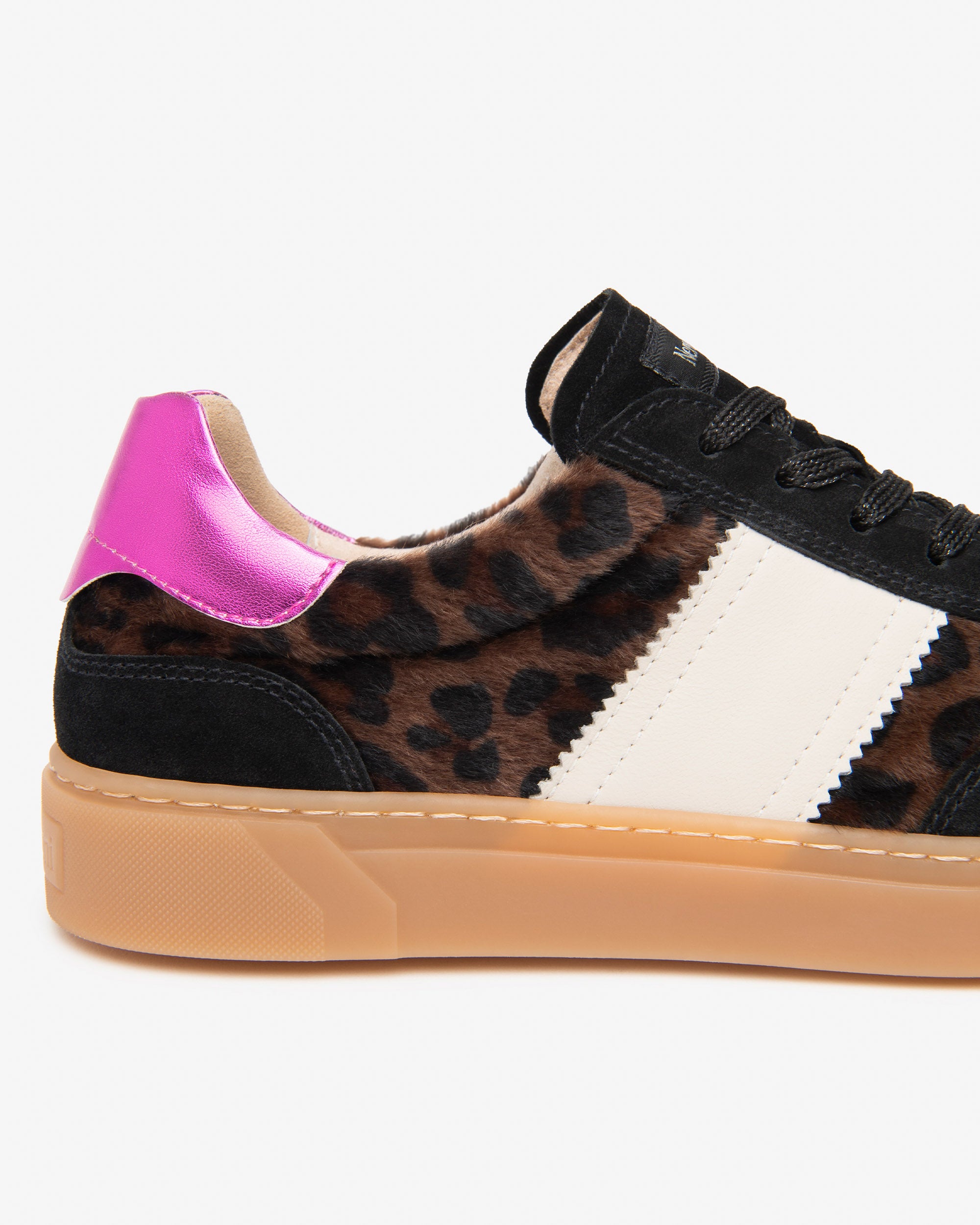 Sneakers Donna in Suede, Materiale Tecnico e Pelle