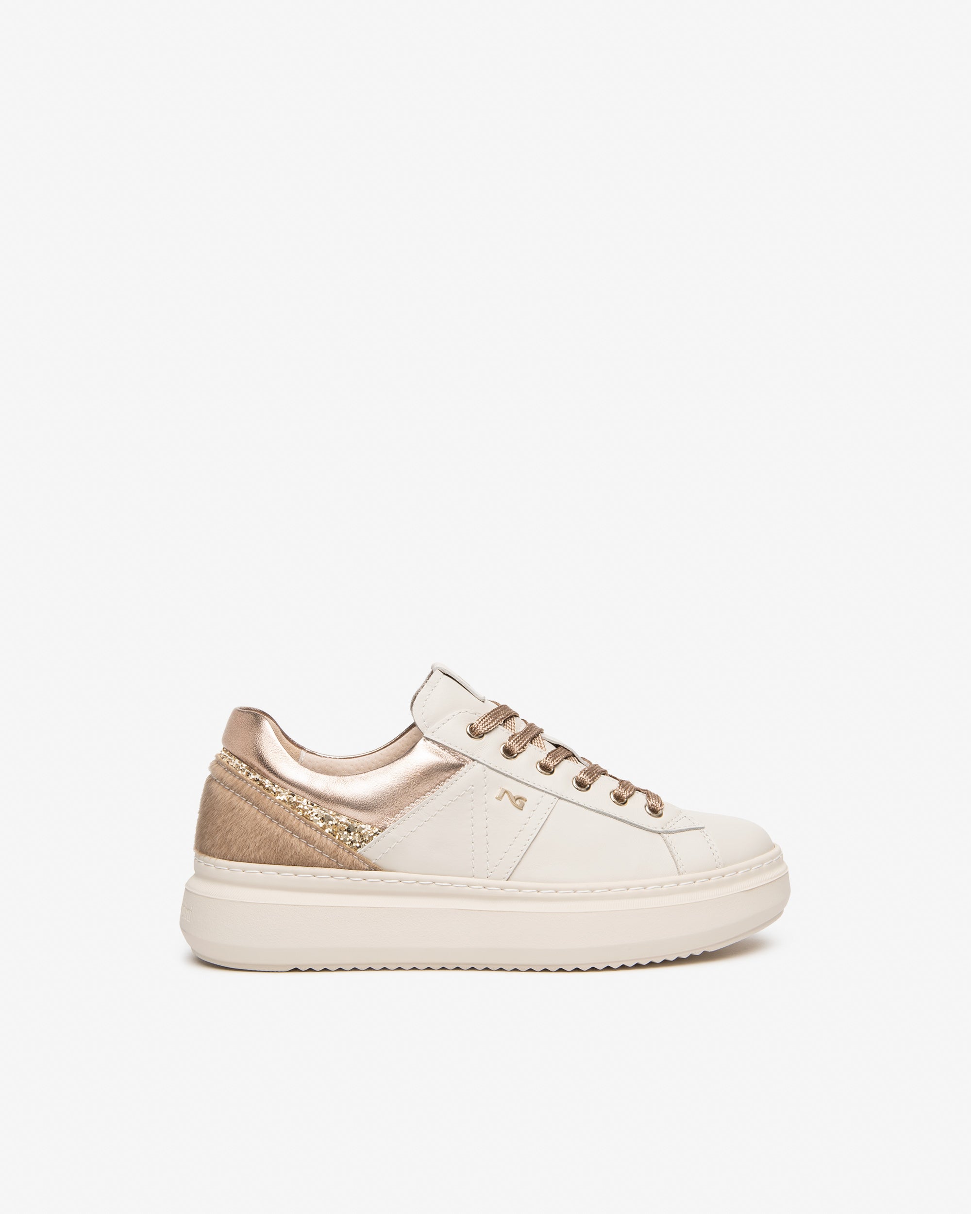 Sneakers Donna in Pelle e Materiale Tecnico