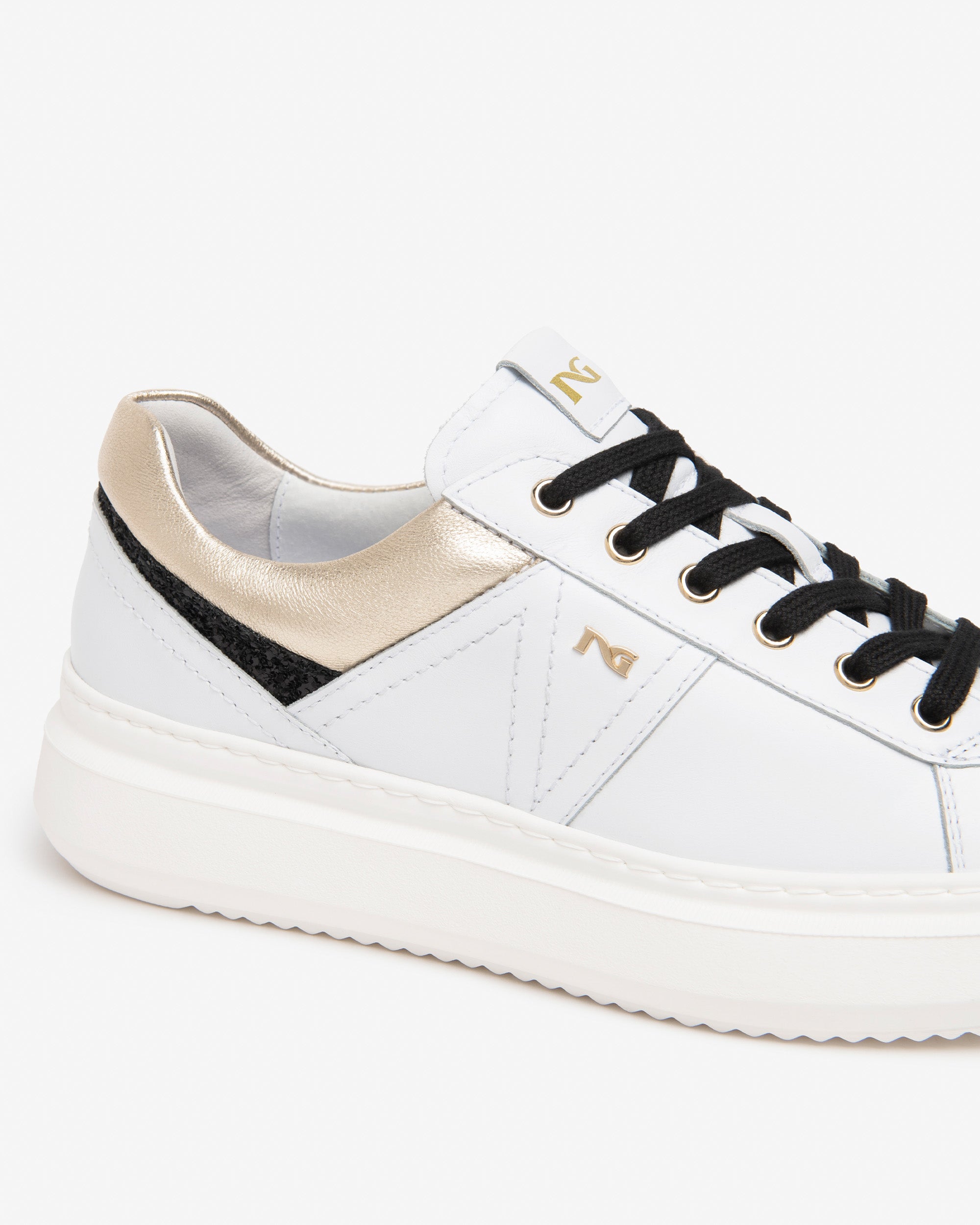 Sneakers Donna in Pelle e Materiale Tecnico