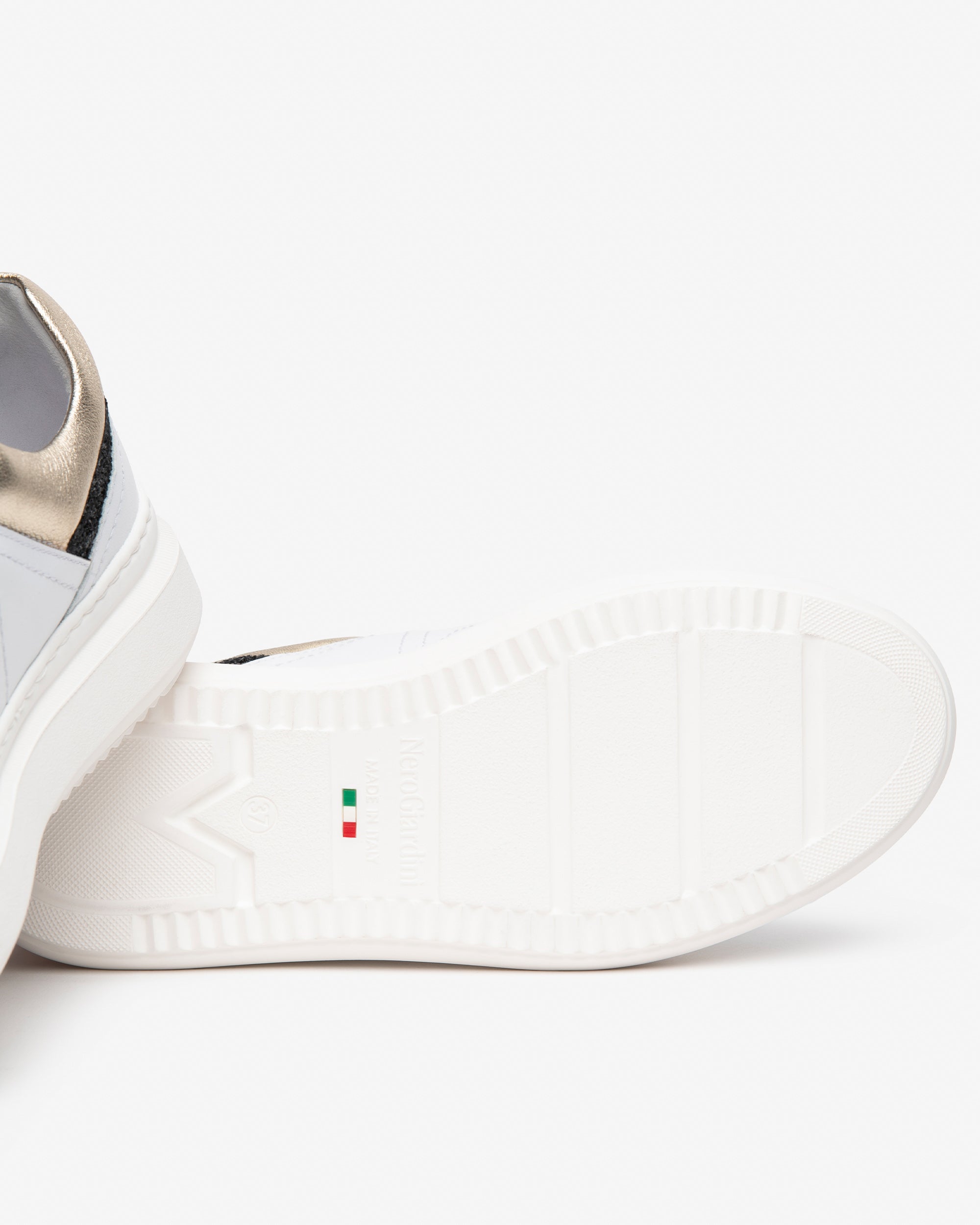 Sneakers Donna in Pelle e Materiale Tecnico