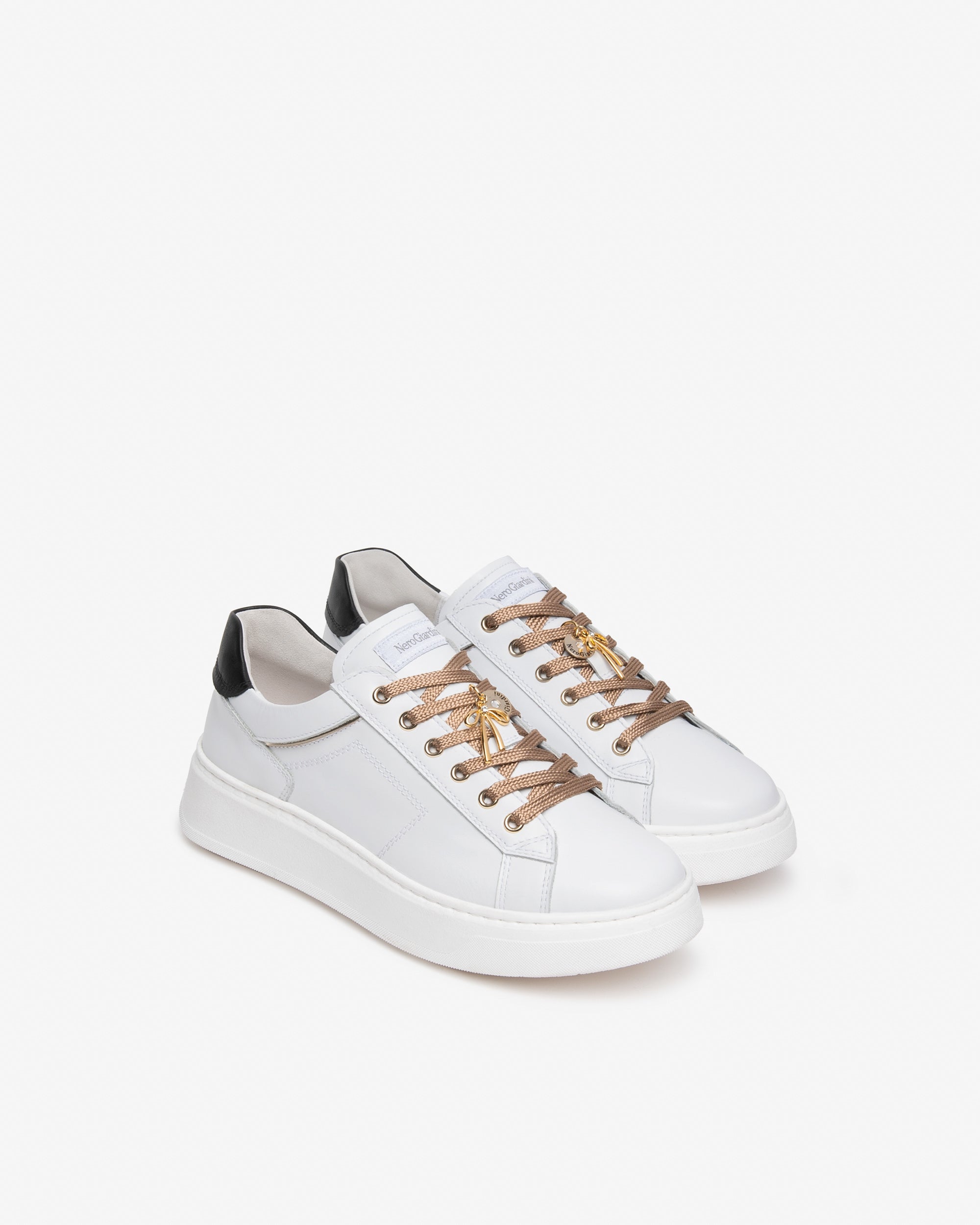Sneakers Donna in Pelle, Vernice e Materiale Tecnico