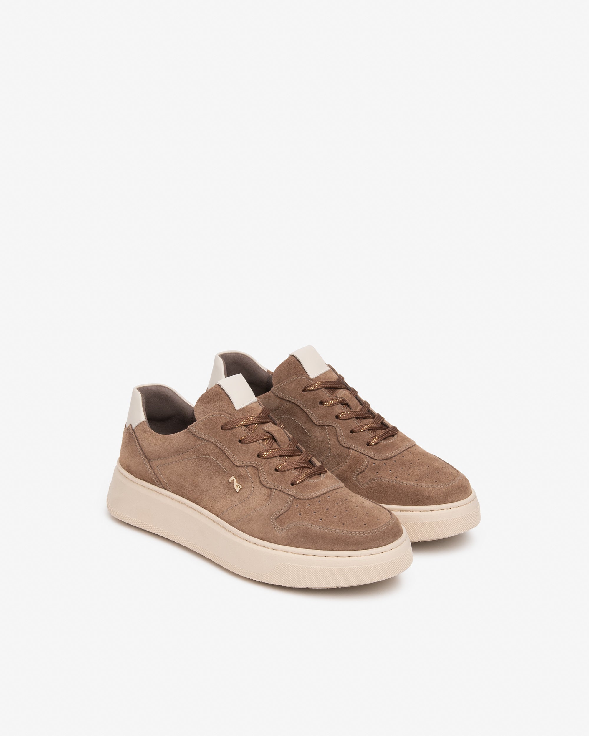 Sneakers Donna in Suede e Pelle