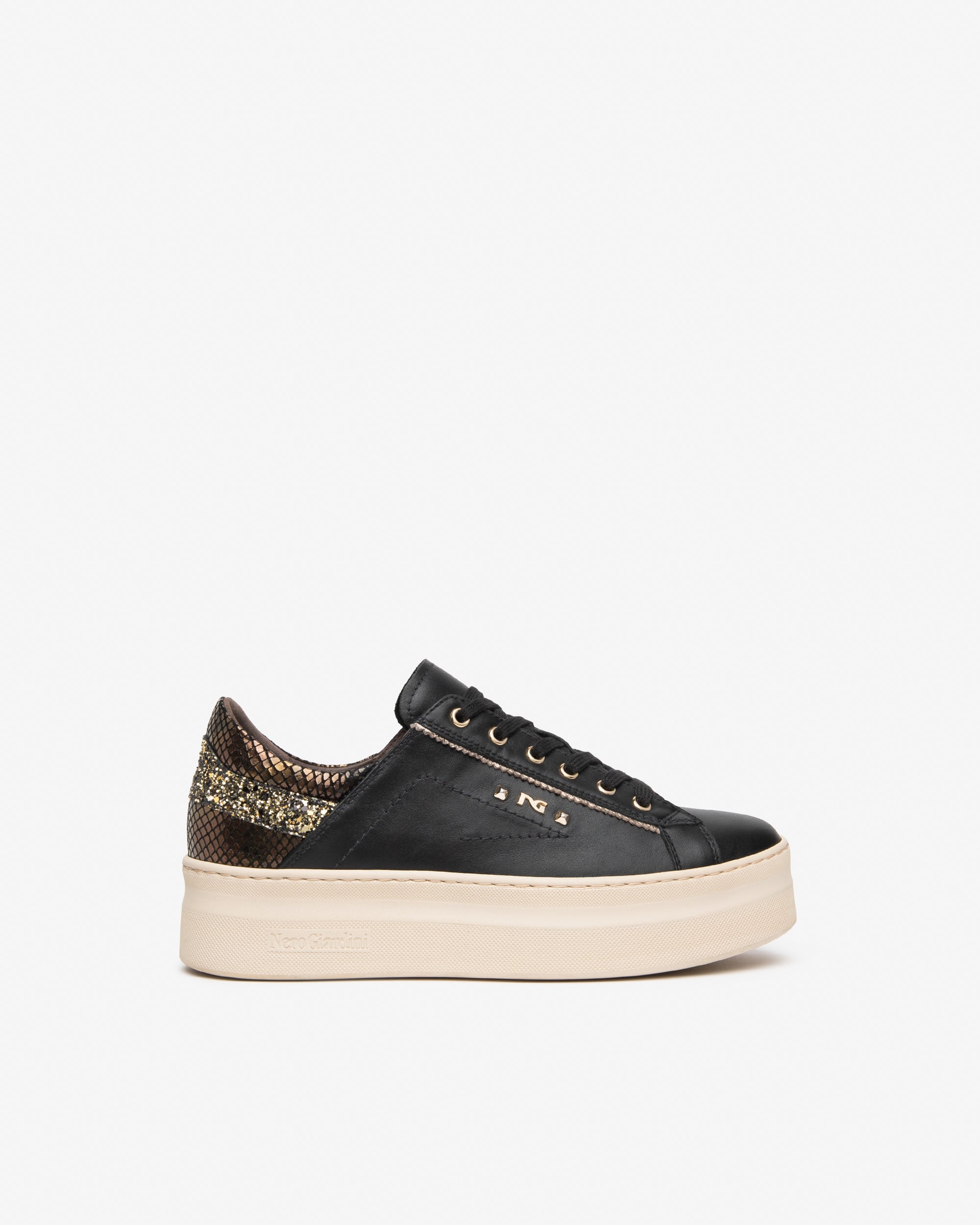 Sneakers Donna in Pelle e Materiale Tecnico
