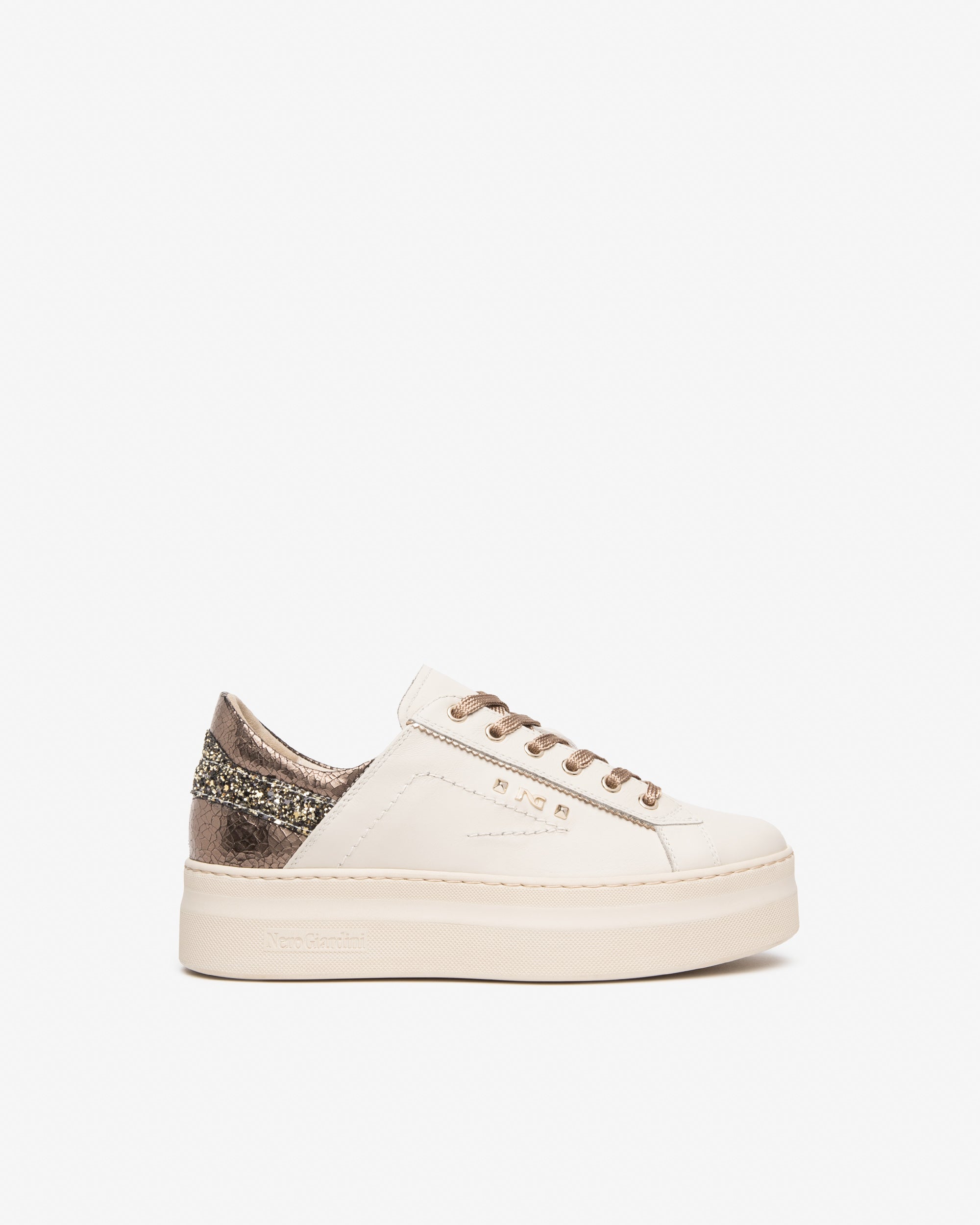 Sneakers Donna in Pelle e Materiale Tecnico