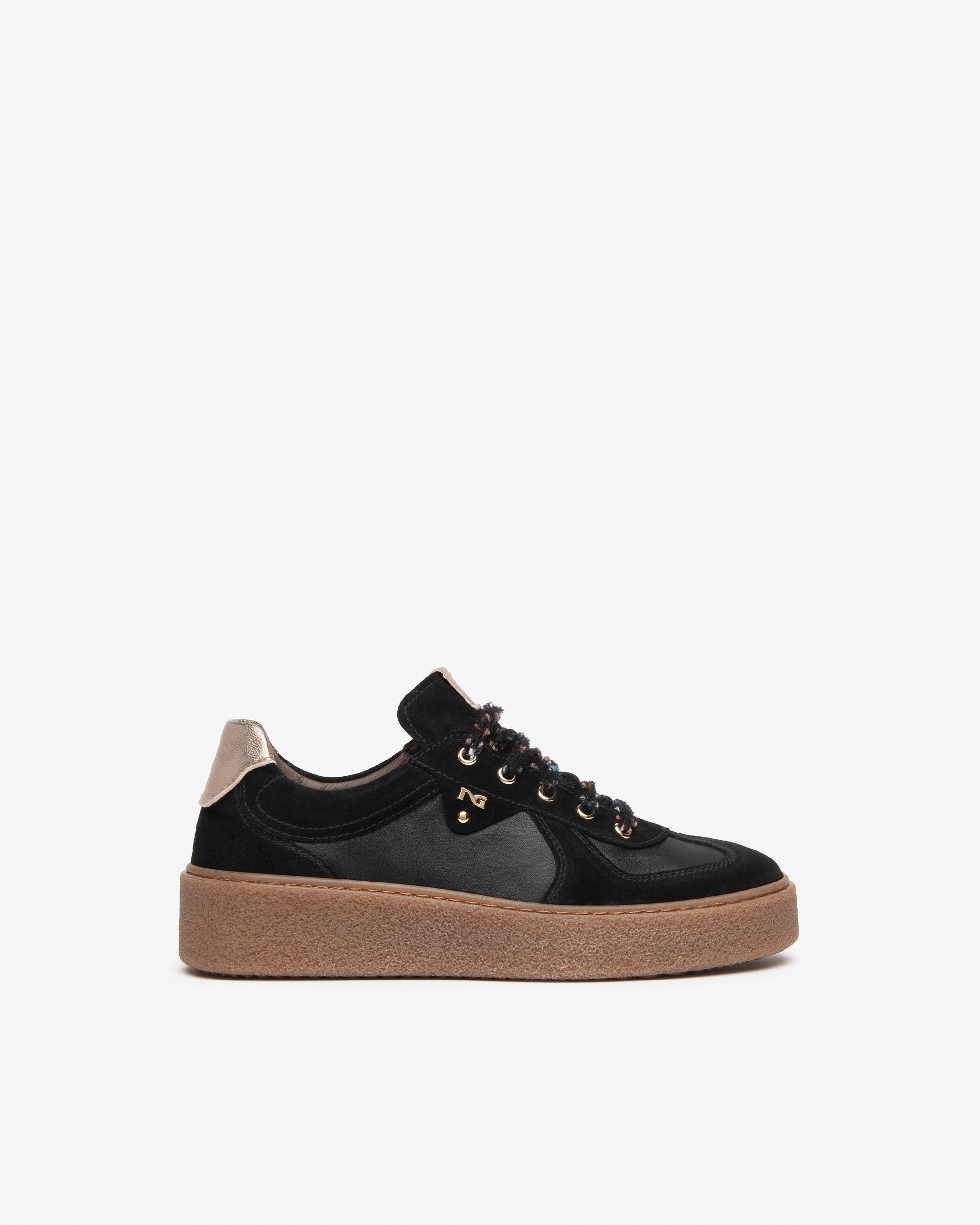 Sneakers Donna in Suede e Pelle