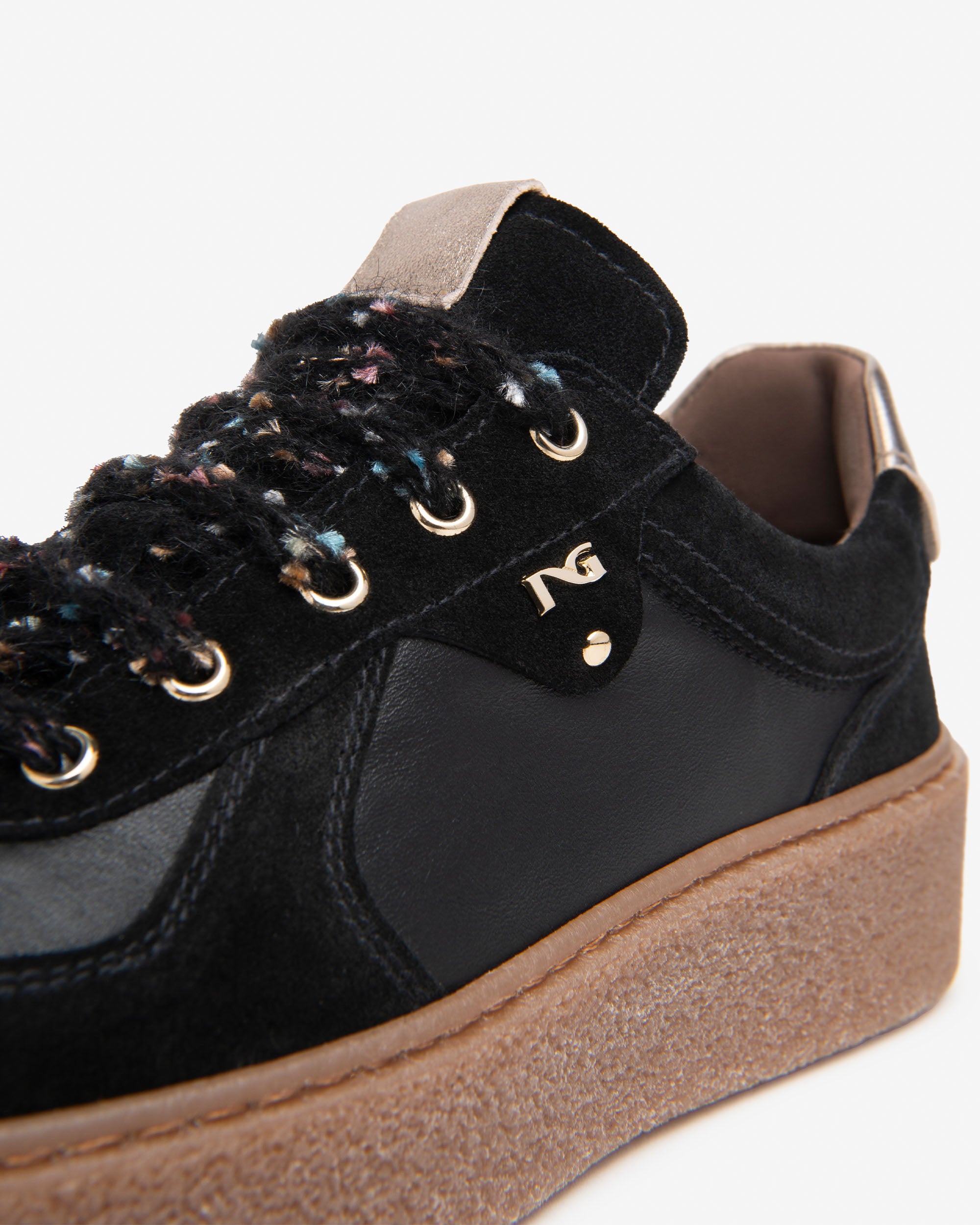 Sneakers Donna in Suede e Pelle