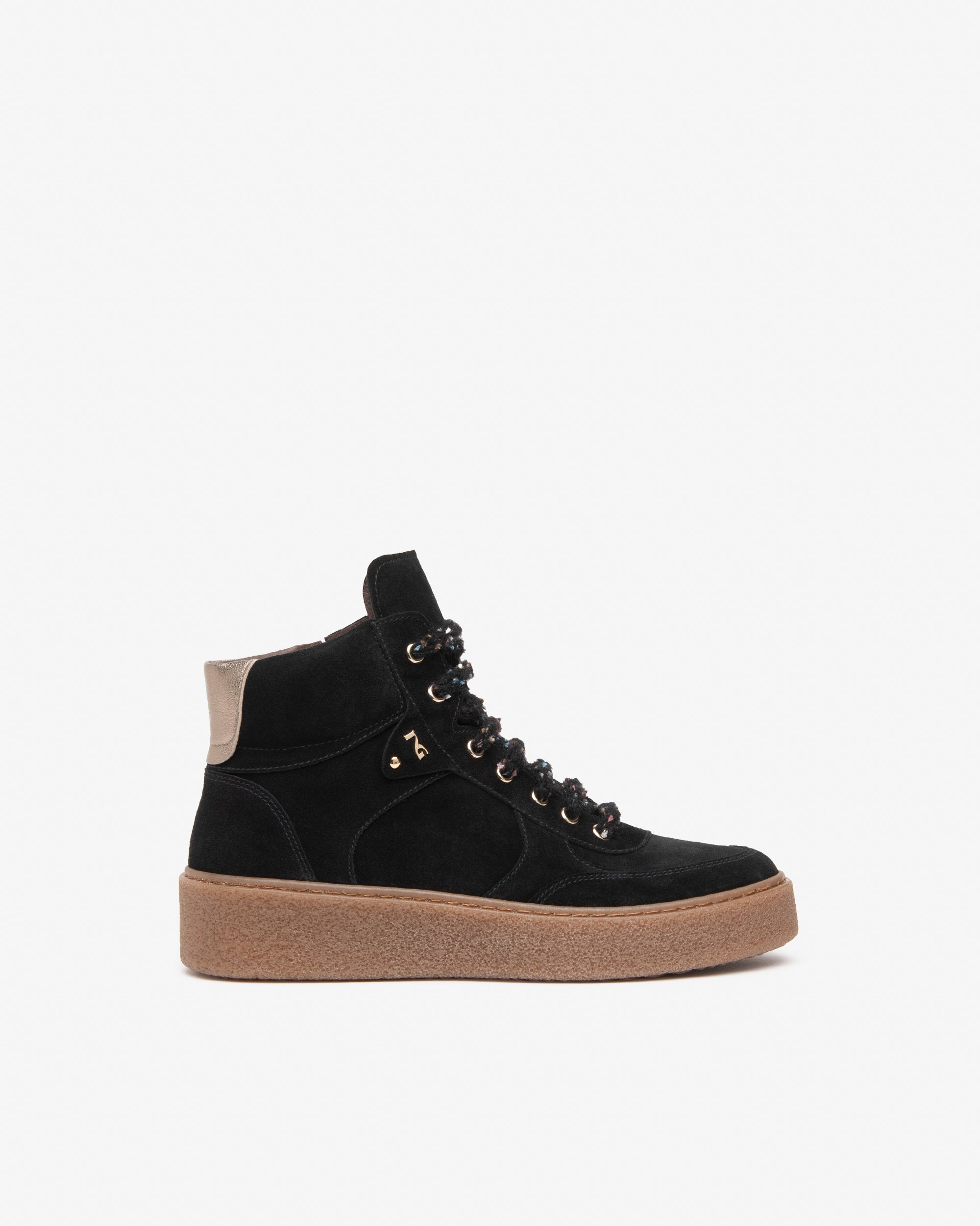 Sneakers Donna in Suede e Pelle