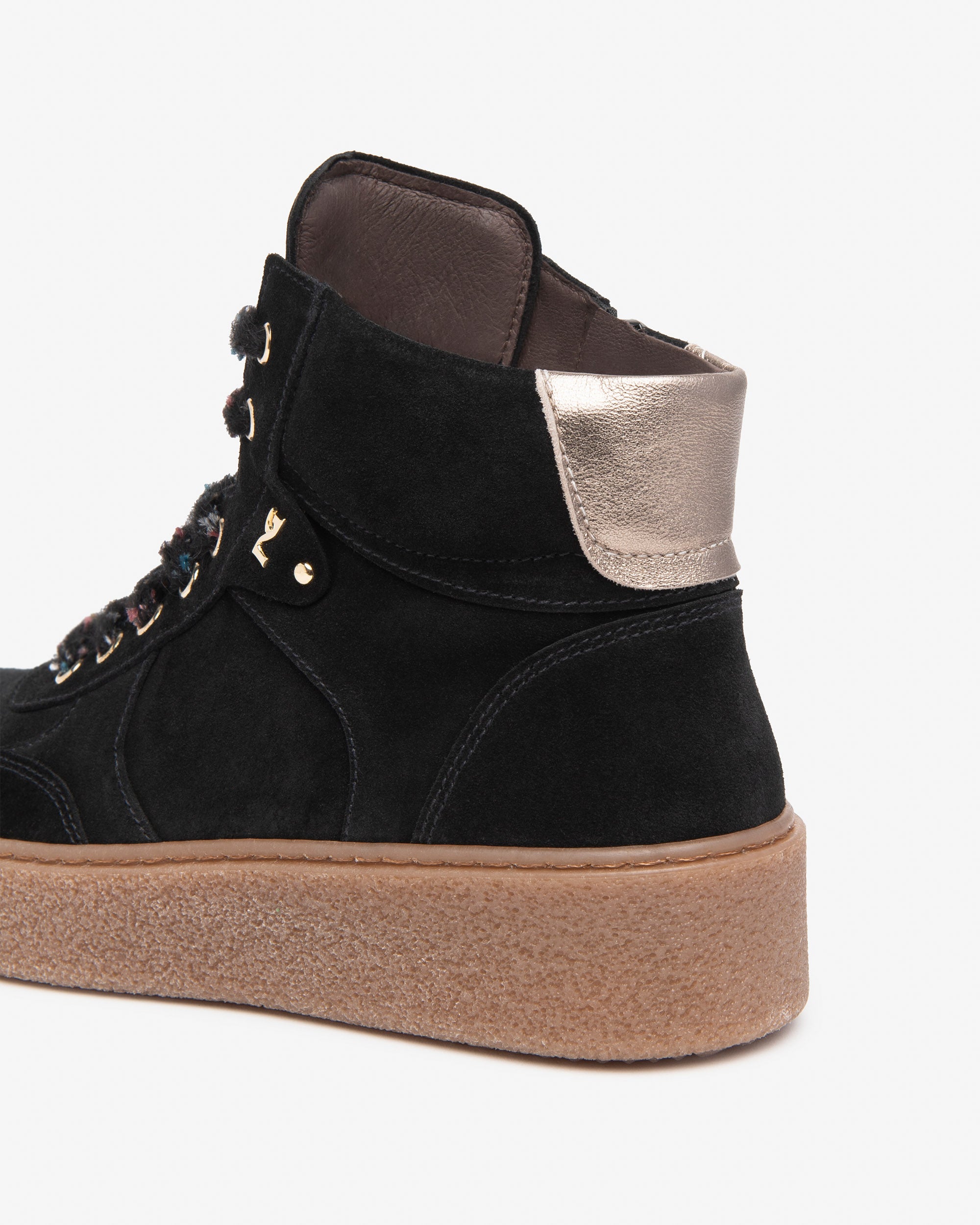 Sneakers Donna in Suede e Pelle