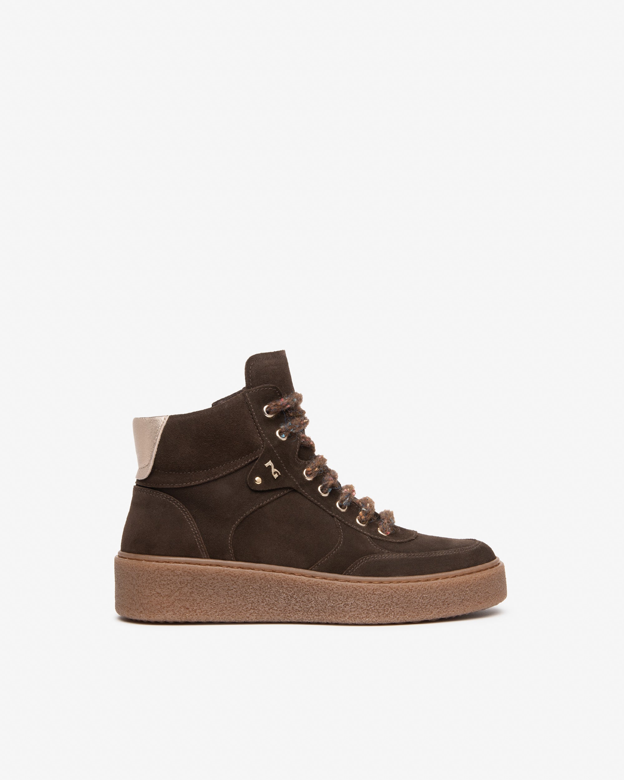 Sneakers Donna in Suede e Pelle