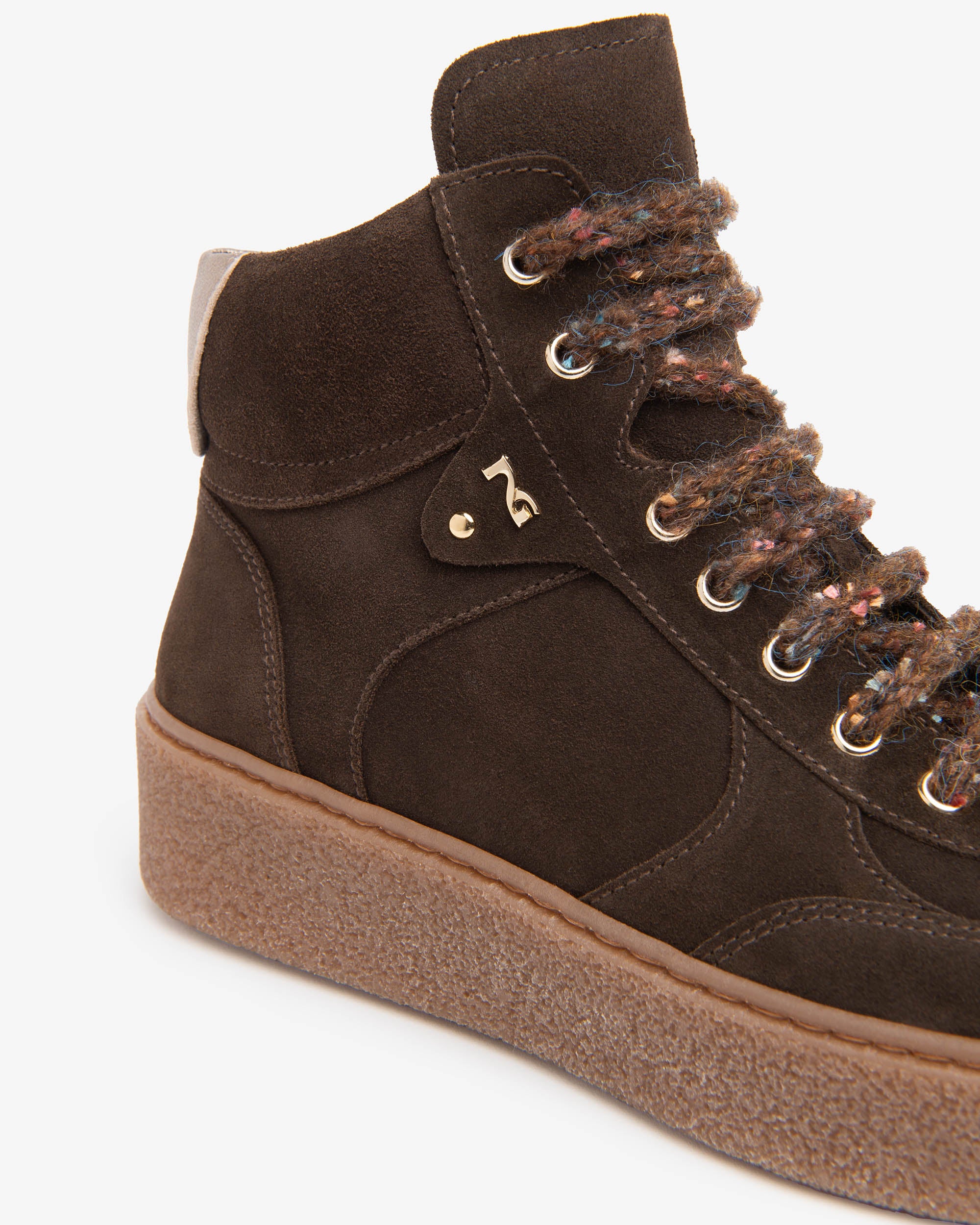Sneakers Donna in Suede e Pelle