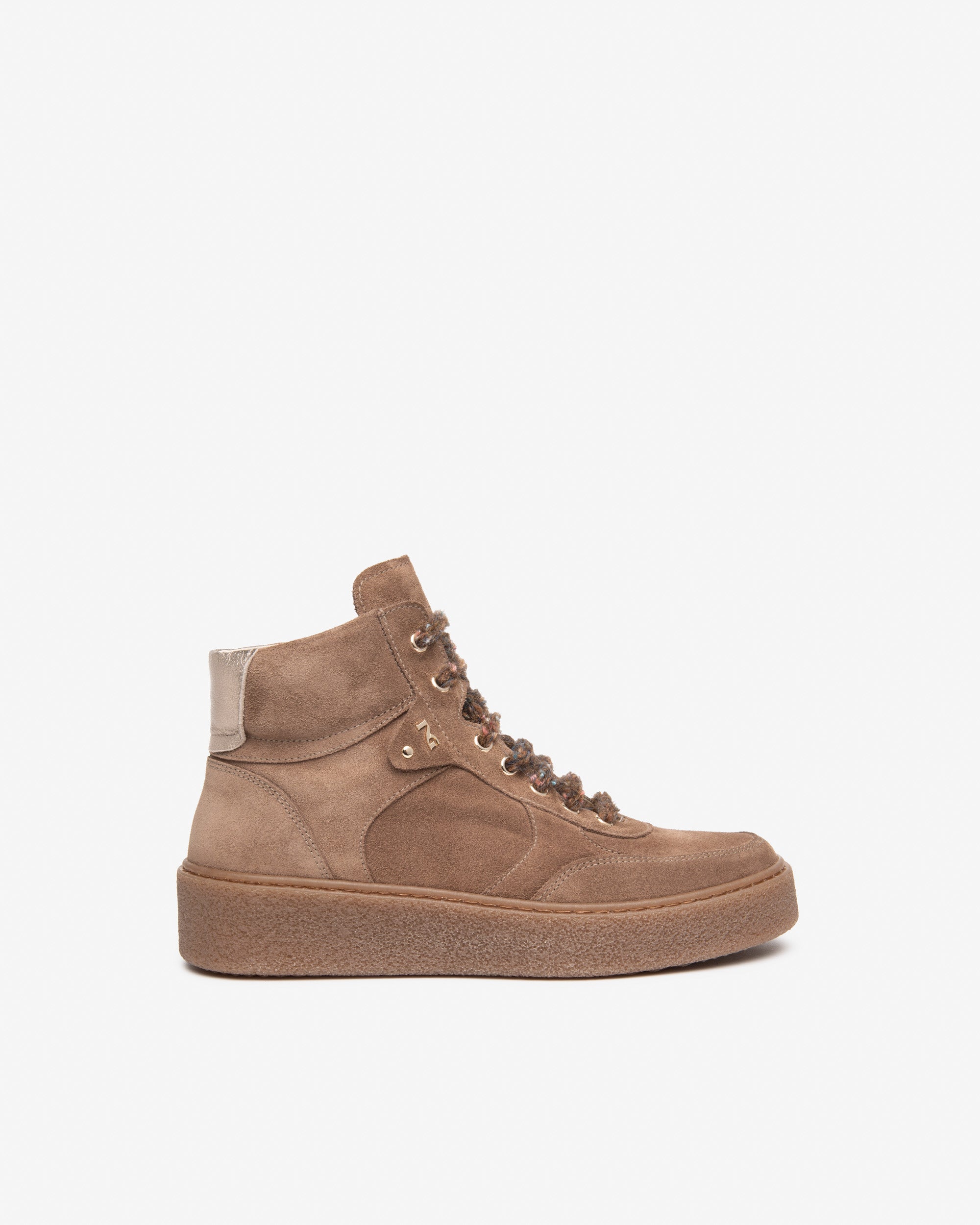 Sneakers Donna in Suede e Pelle