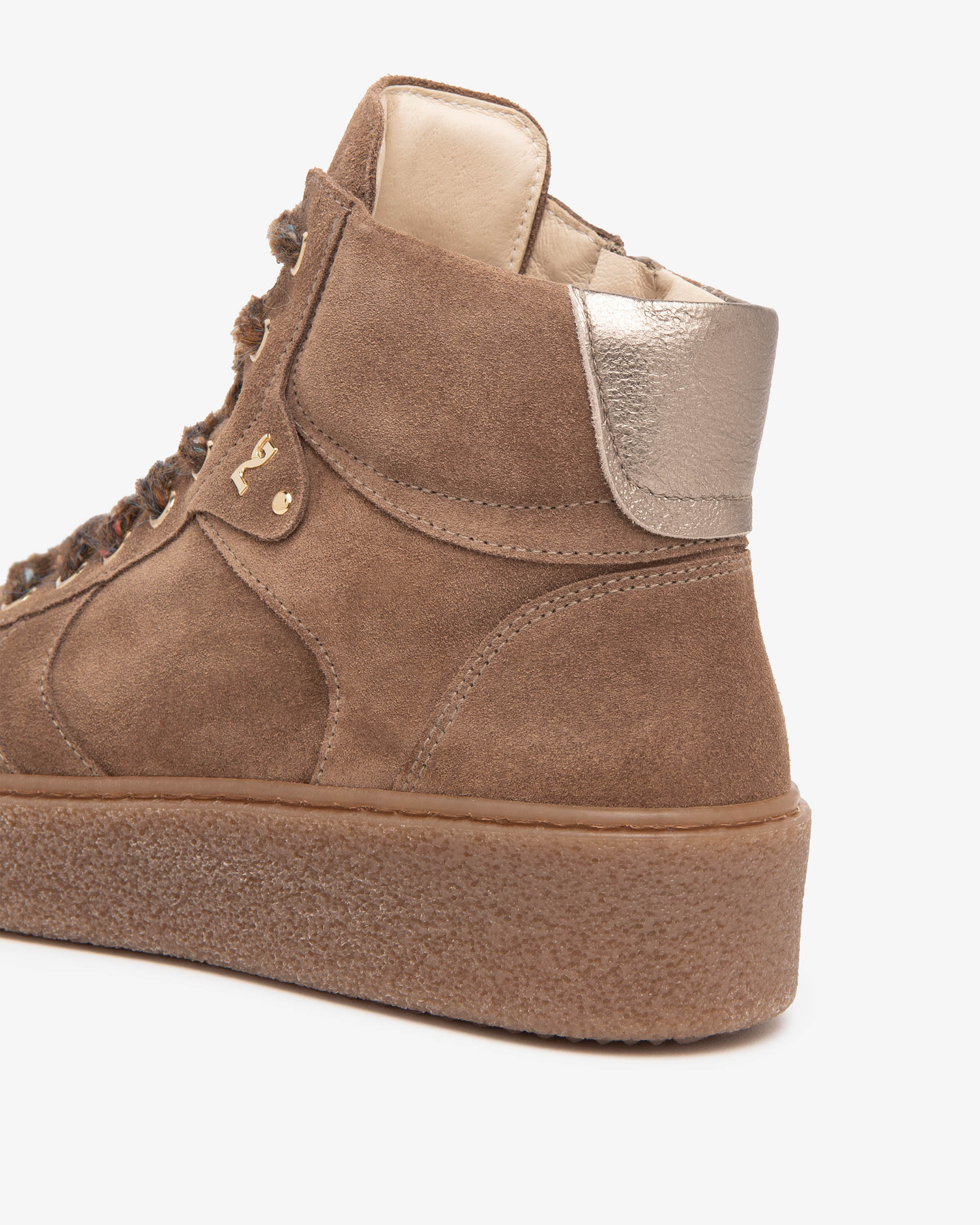 Sneakers Donna in Suede e Pelle