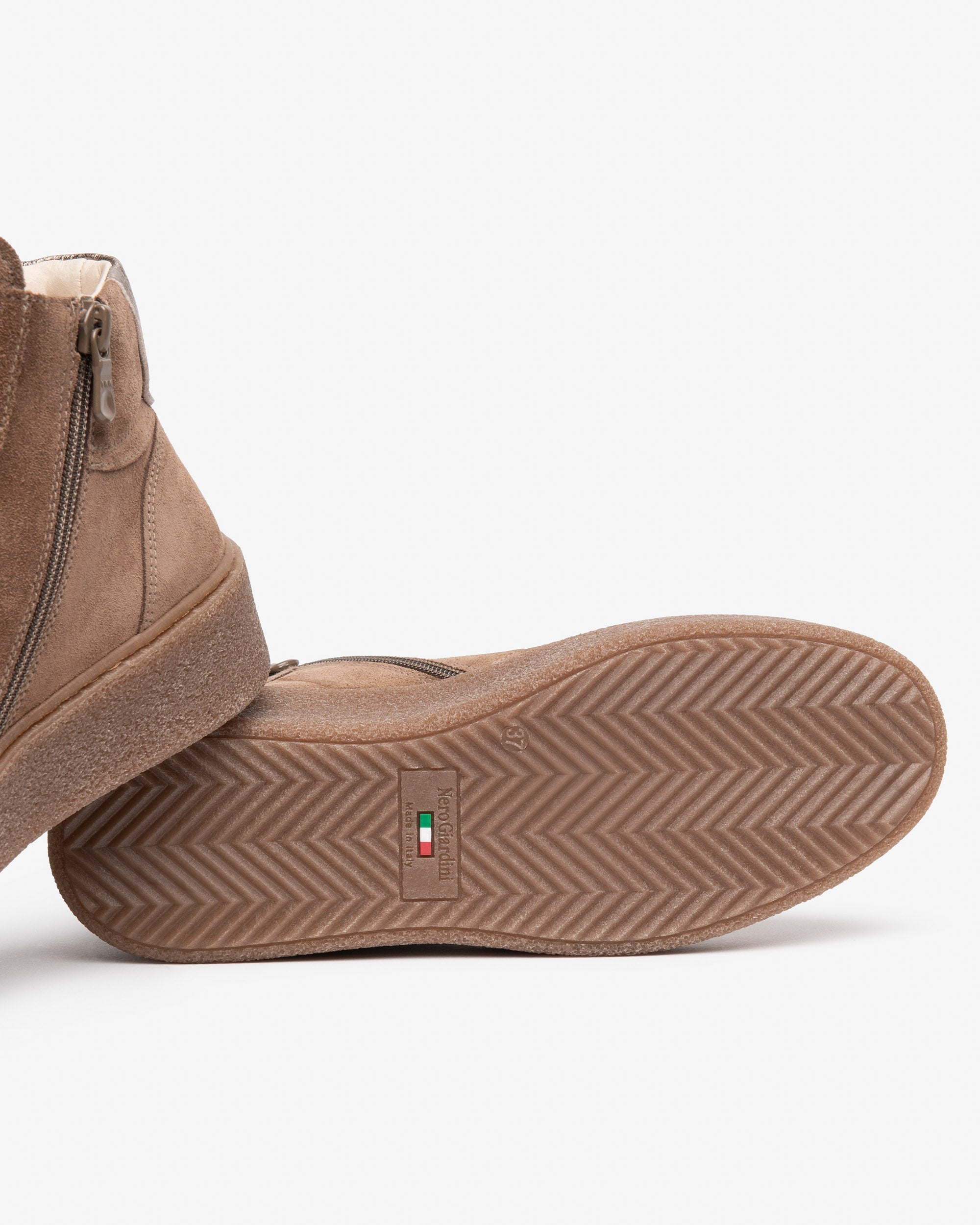 Sneakers Donna in Suede e Pelle