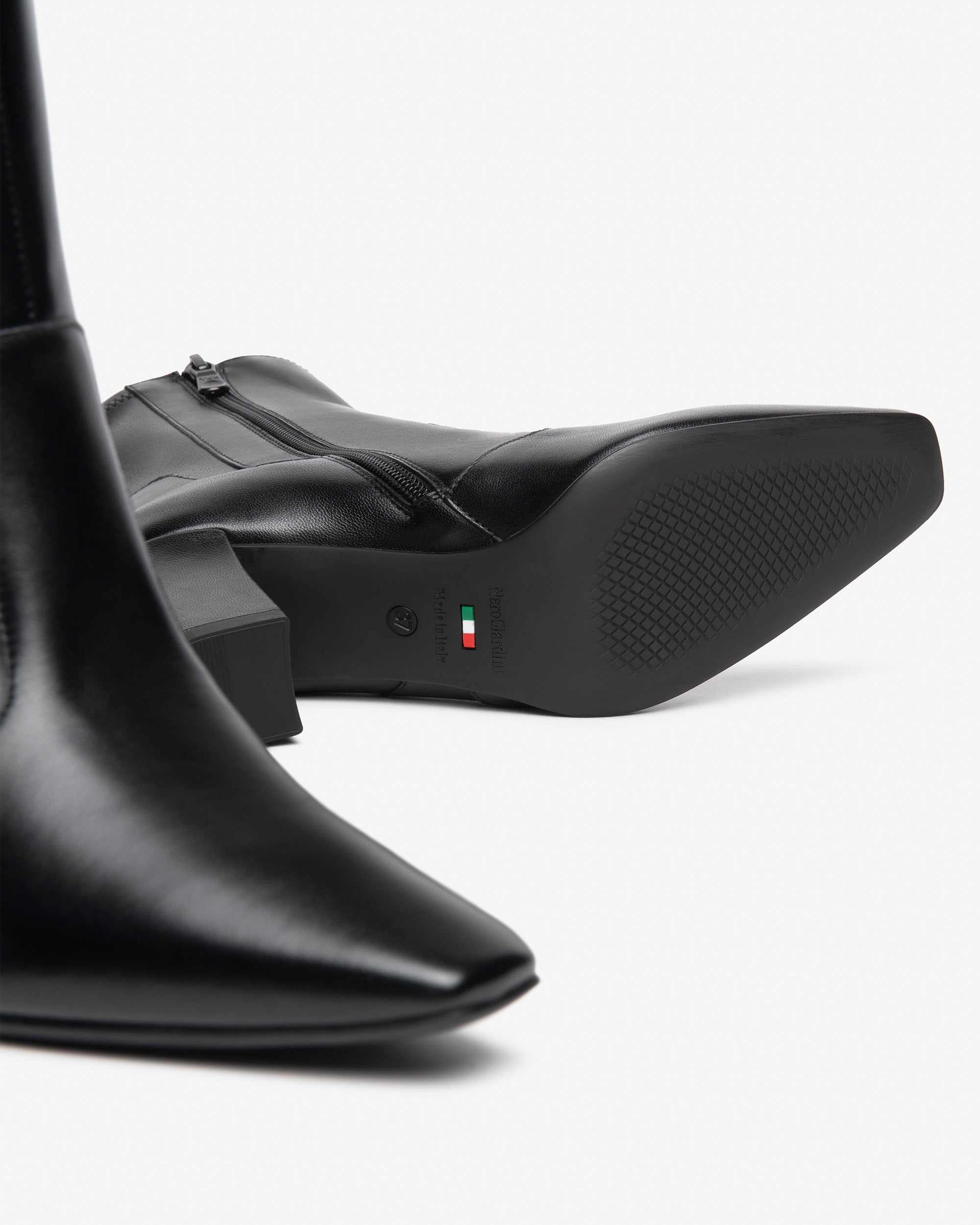 Tronchetti Donna in Pelle e Materiale Tecnico