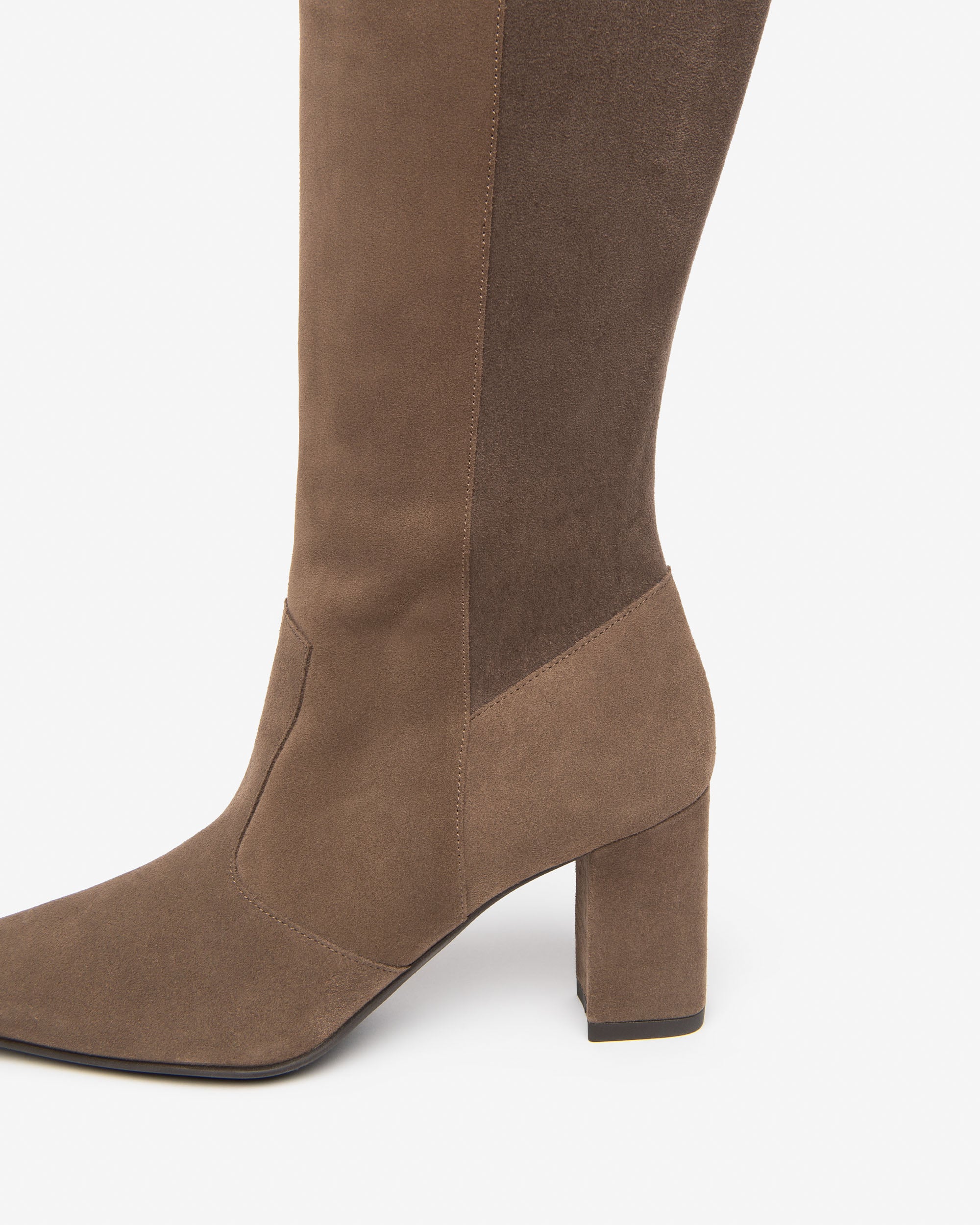 Stivali Donna in Suede e Materiale Tecnico