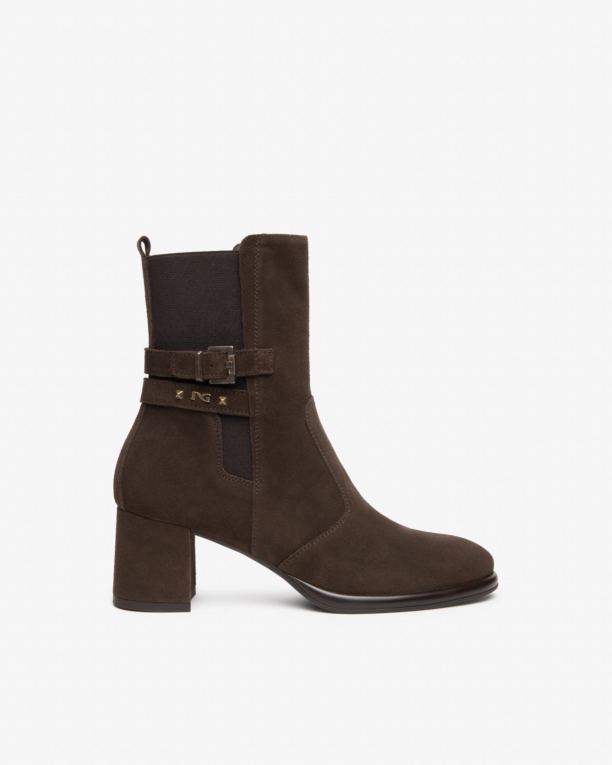Tronchetti Donna in Suede e Tessuto