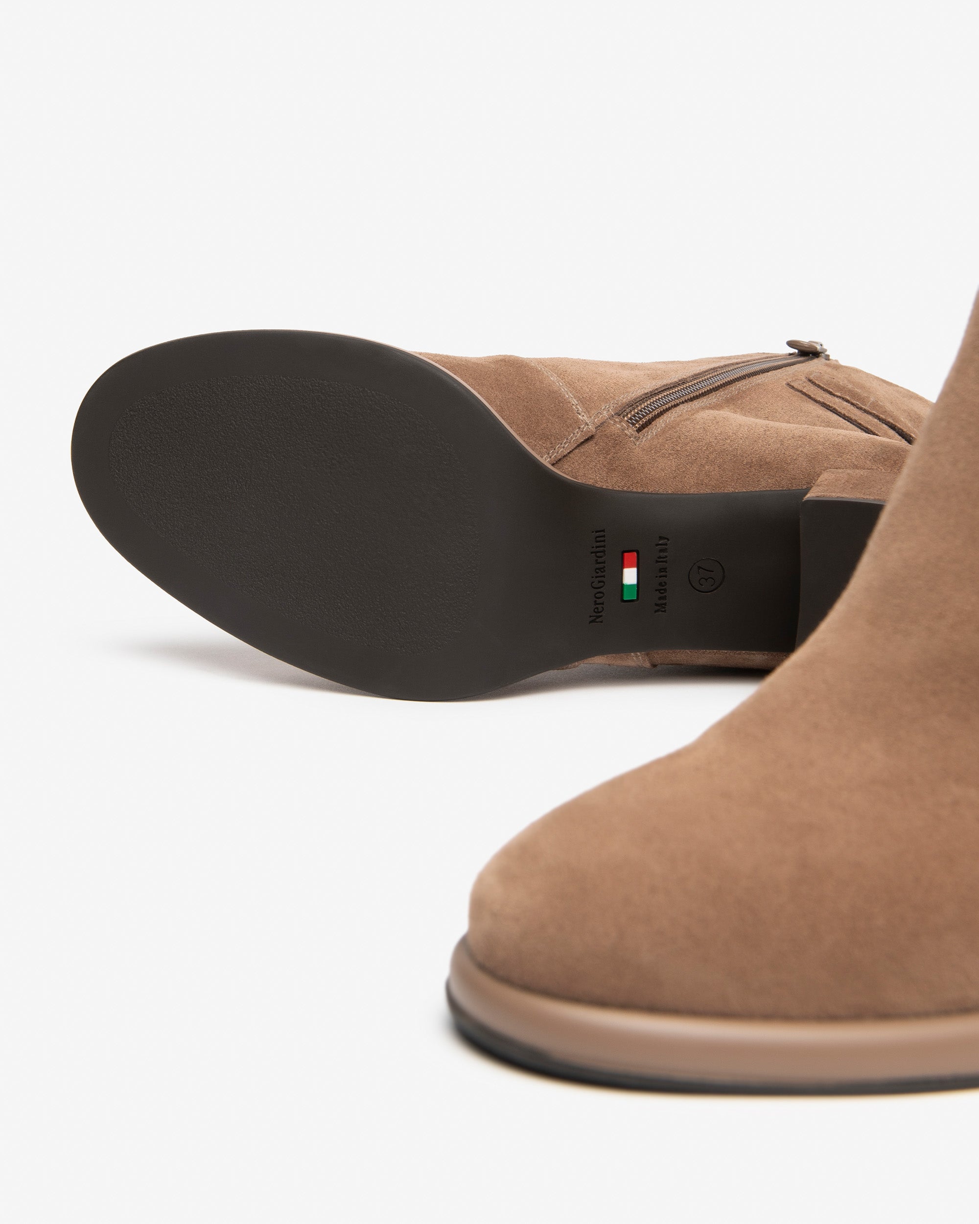 Tronchetti Donna in Suede e Tessuto