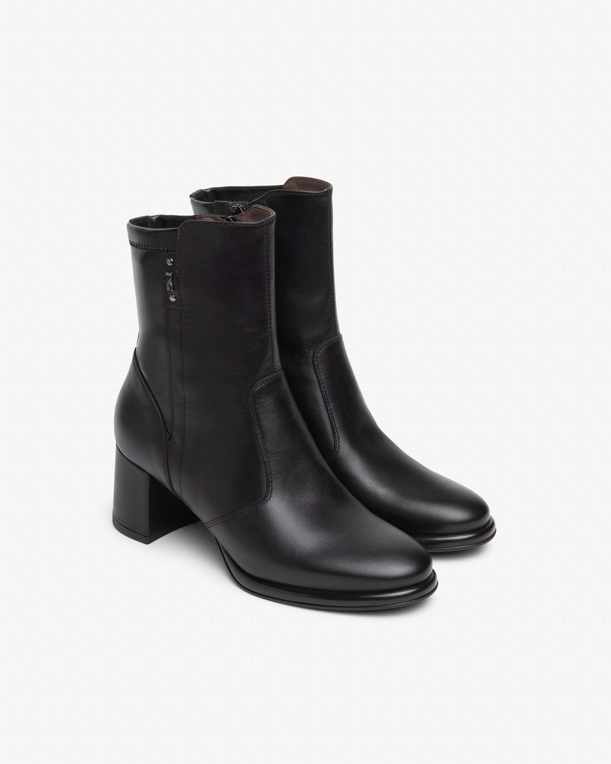 Tronchetti Donna in Pelle e Materiale Tecnico