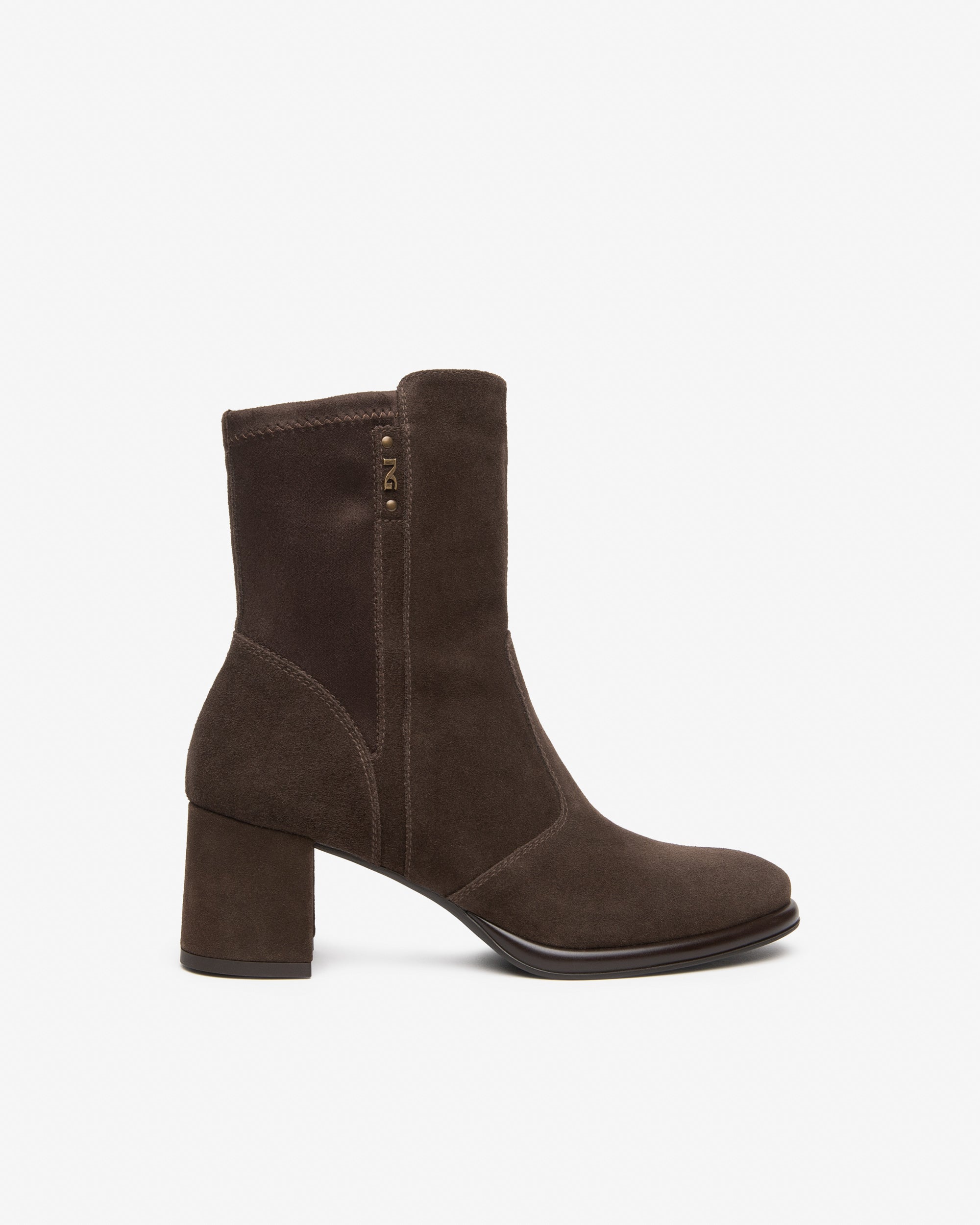 Tronchetti Donna in Suede e Materiale Tecnico