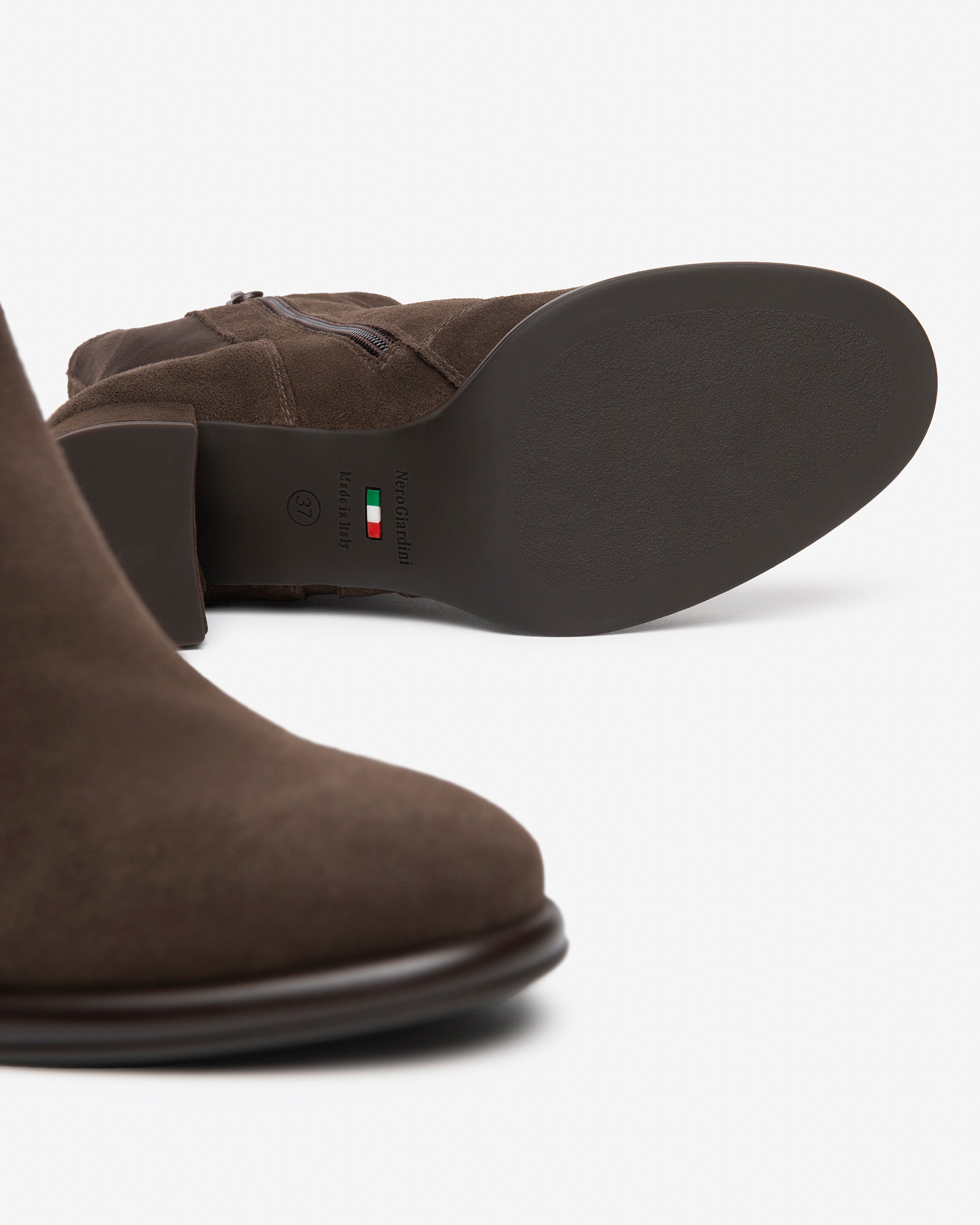 Tronchetti Donna in Suede e Materiale Tecnico