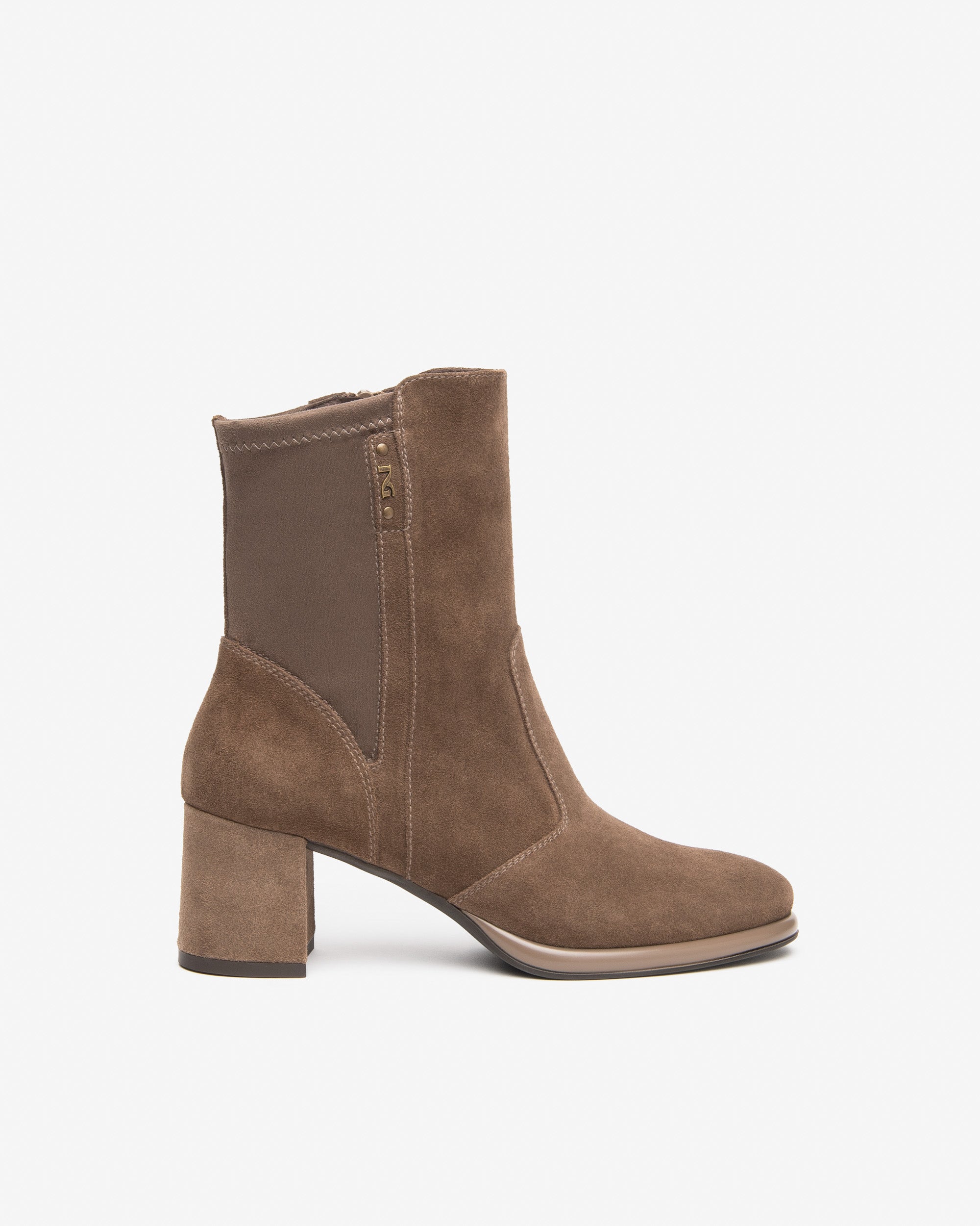 Tronchetti Donna in Suede e Materiale Tecnico