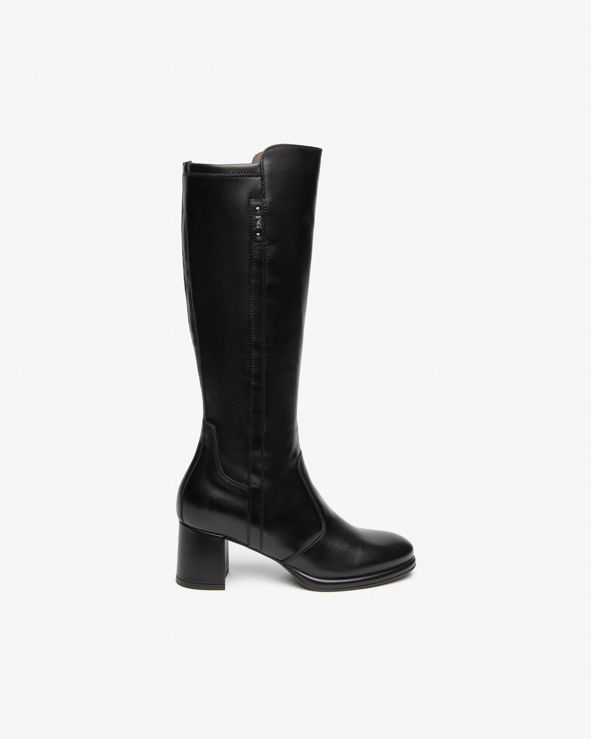 Stivali Donna in Pelle e Materiale Tecnico