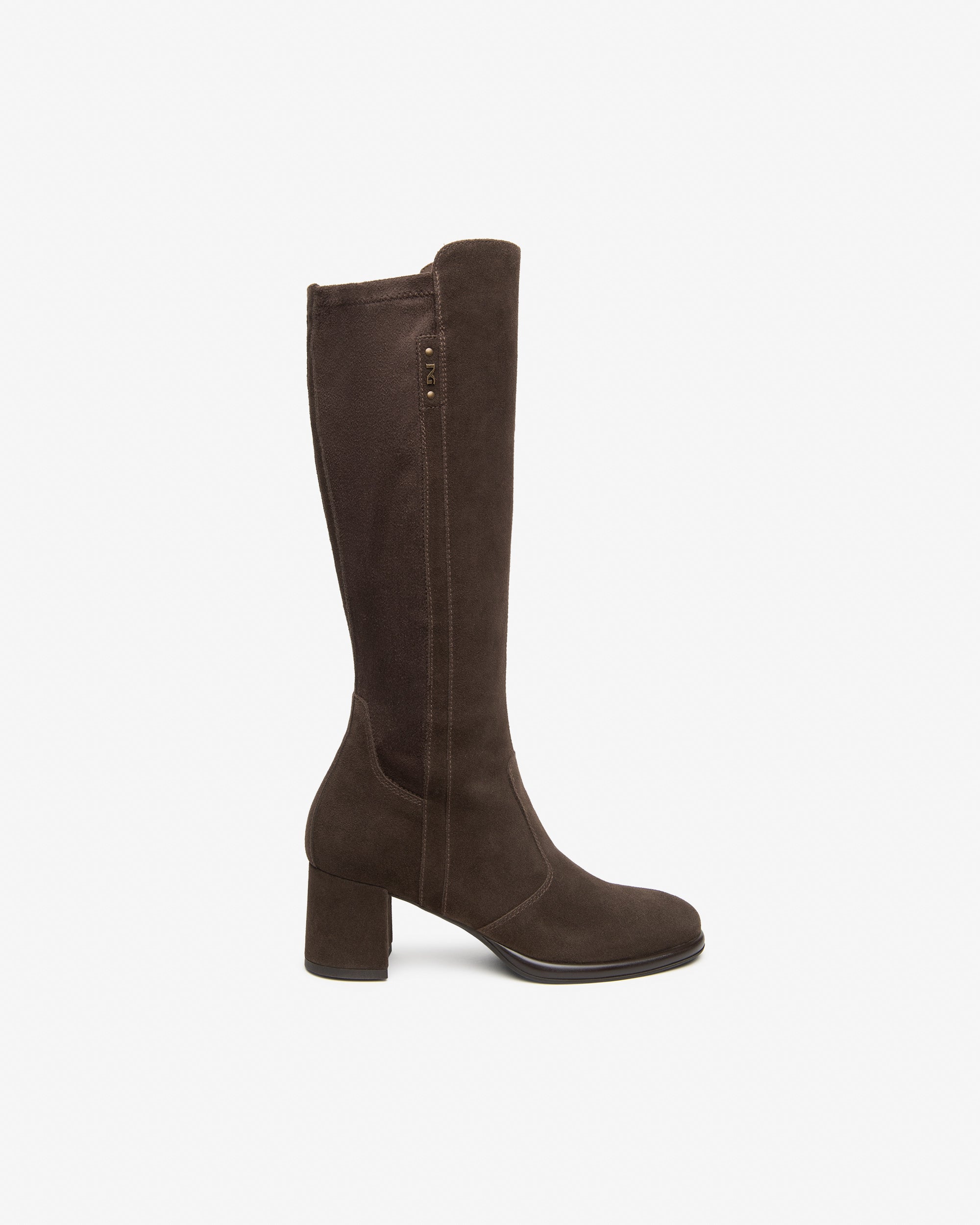Stivali Donna in Suede e Materiale Tecnico