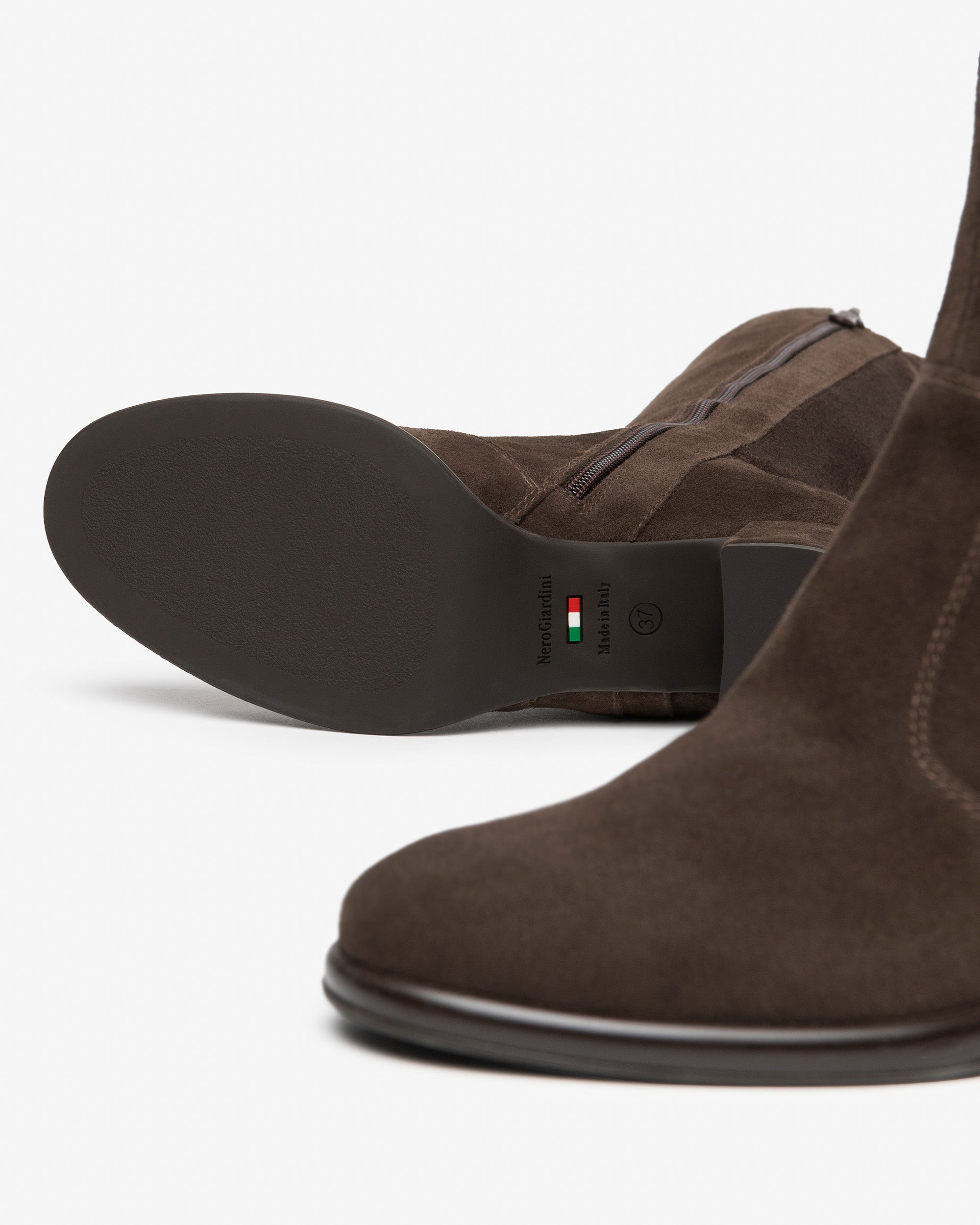 Stivali Donna in Suede e Materiale Tecnico
