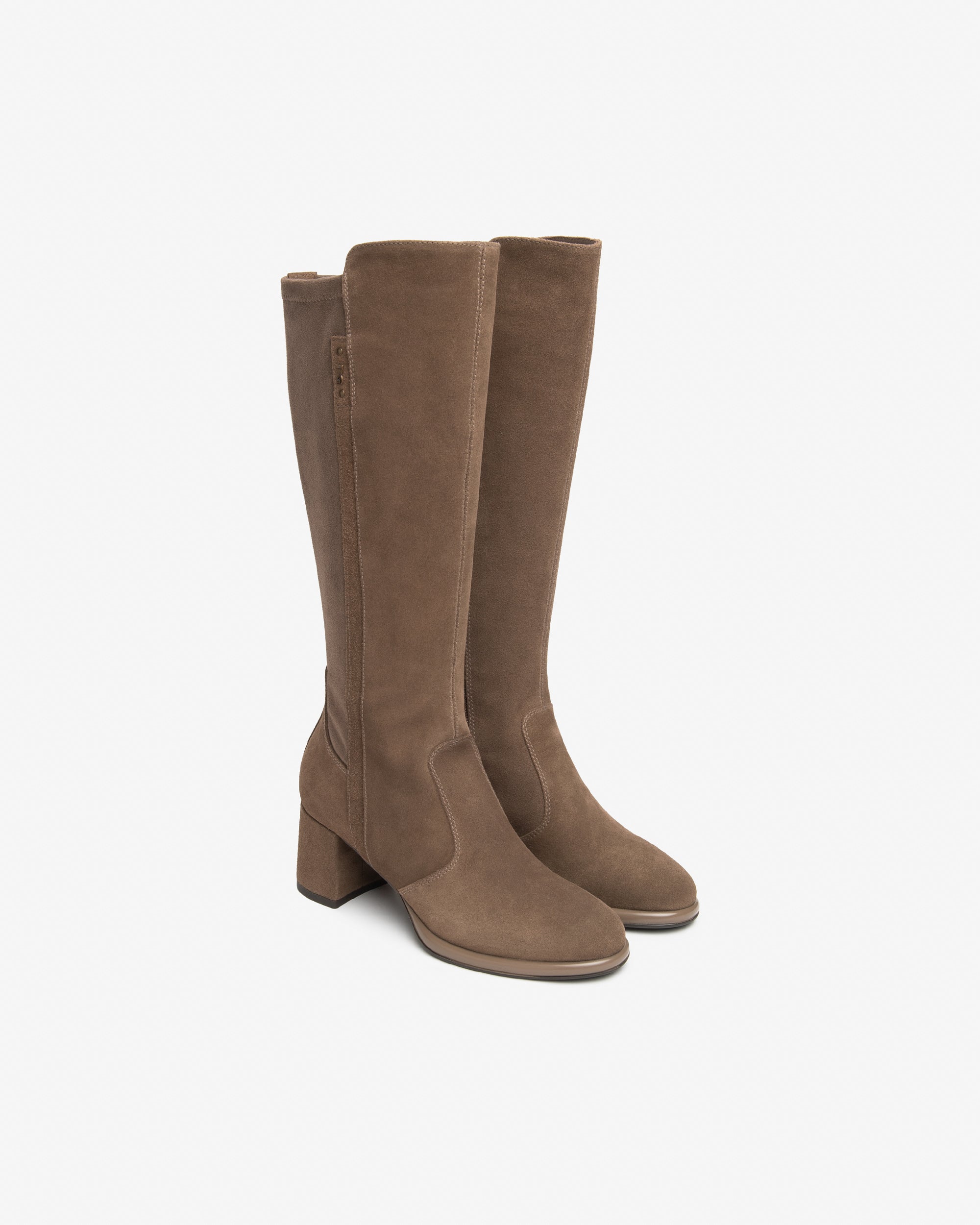 Stivali Donna in Suede e Materiale Tecnico