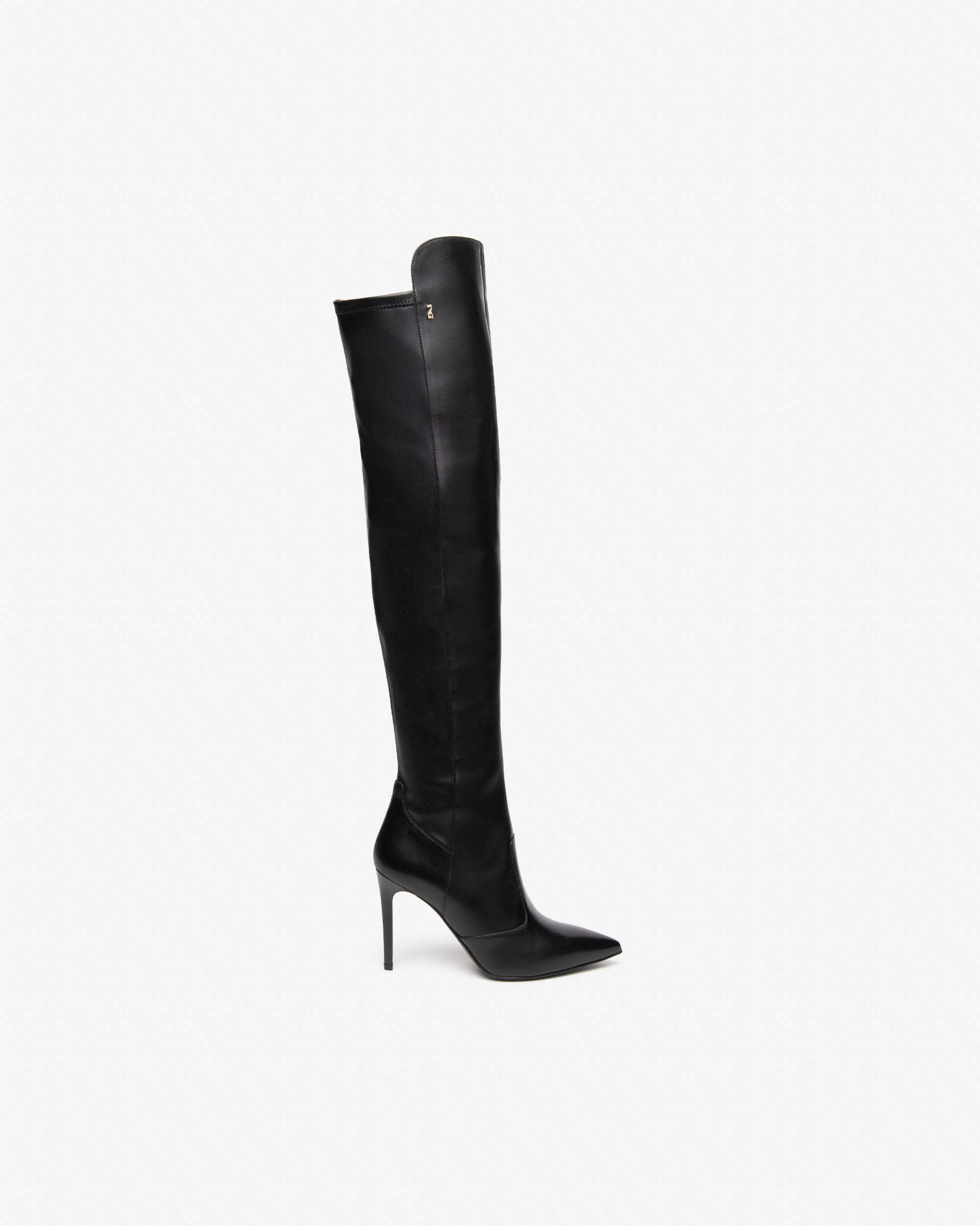 Stivali Donna in Pelle e Materiale Tecnico