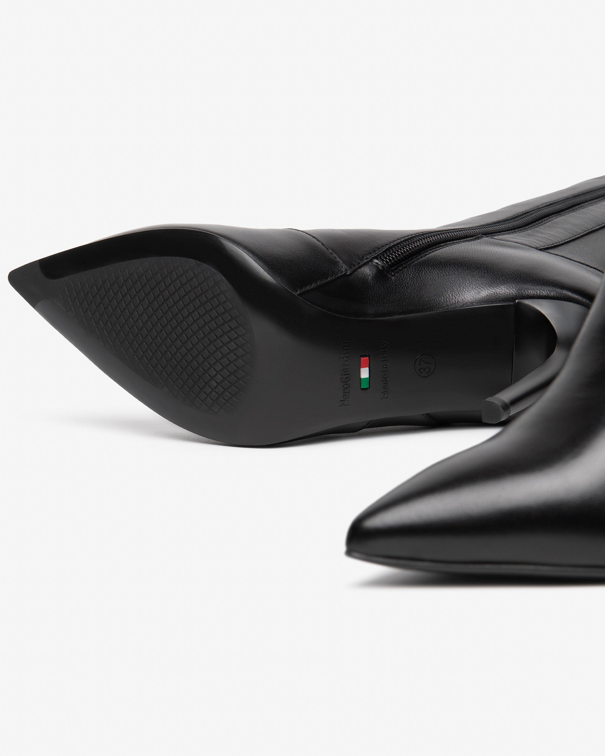 Stivali Donna in Pelle e Materiale Tecnico