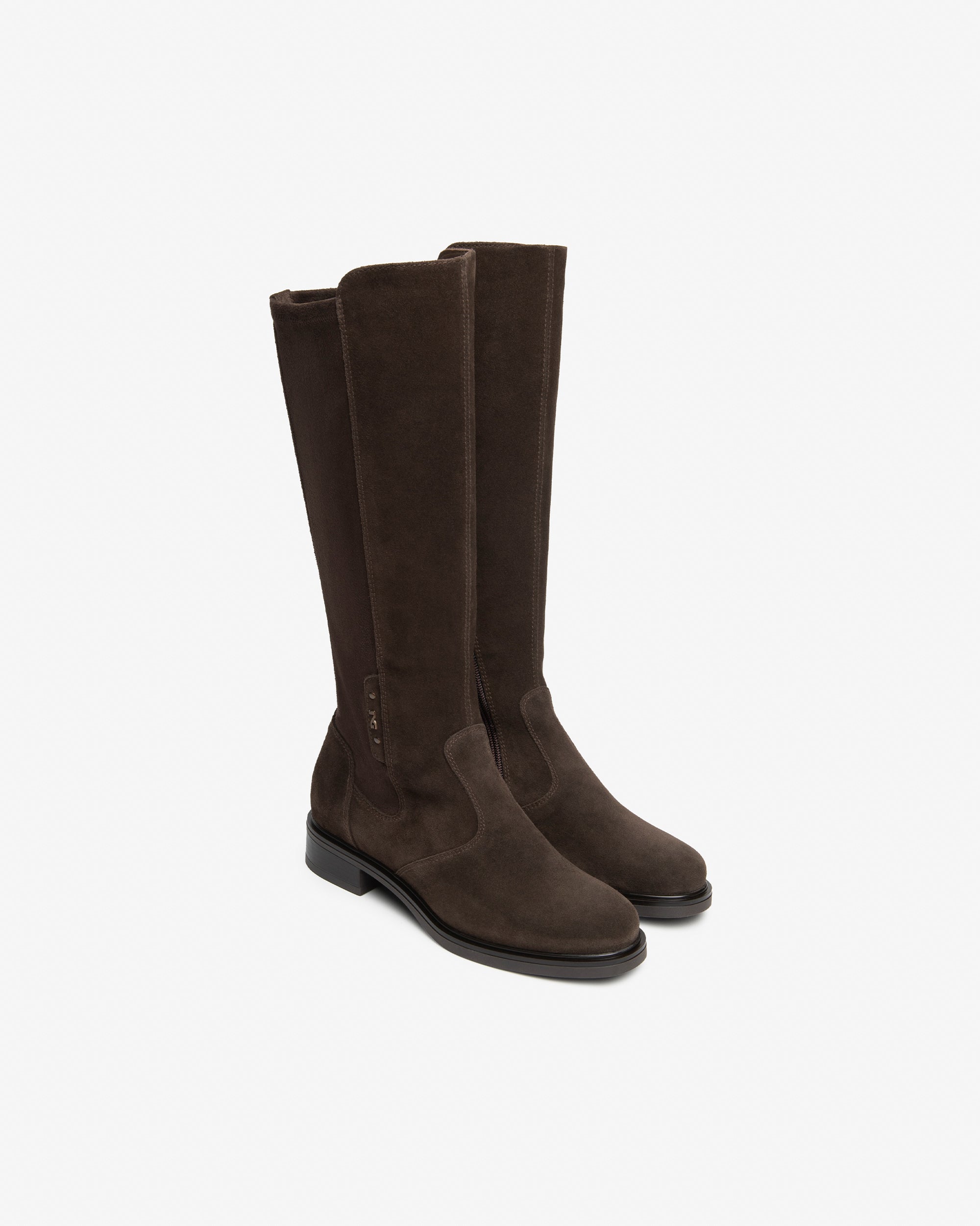 Stivali Donna in Suede e Materiale Tecnico