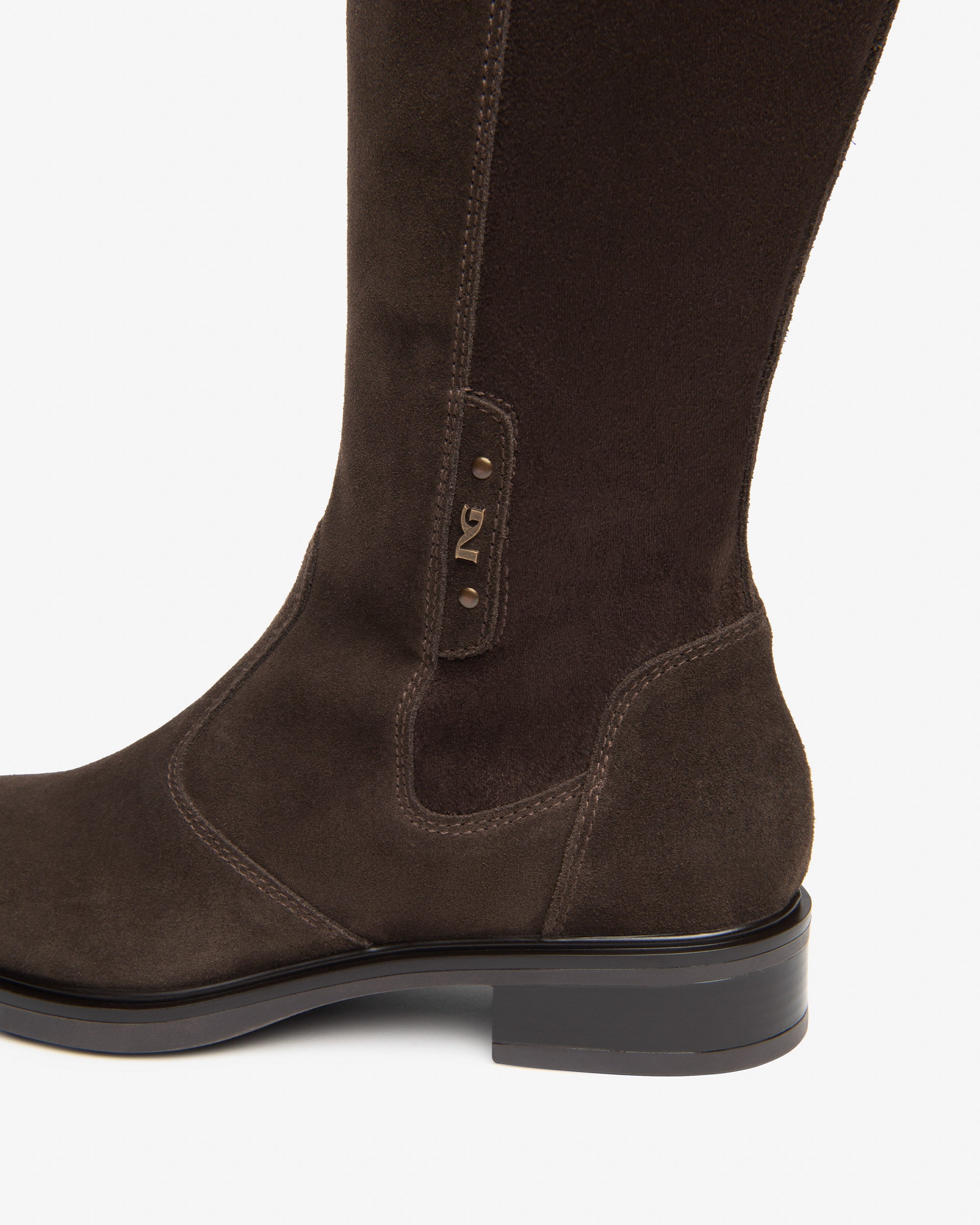 Stivali Donna in Suede e Materiale Tecnico