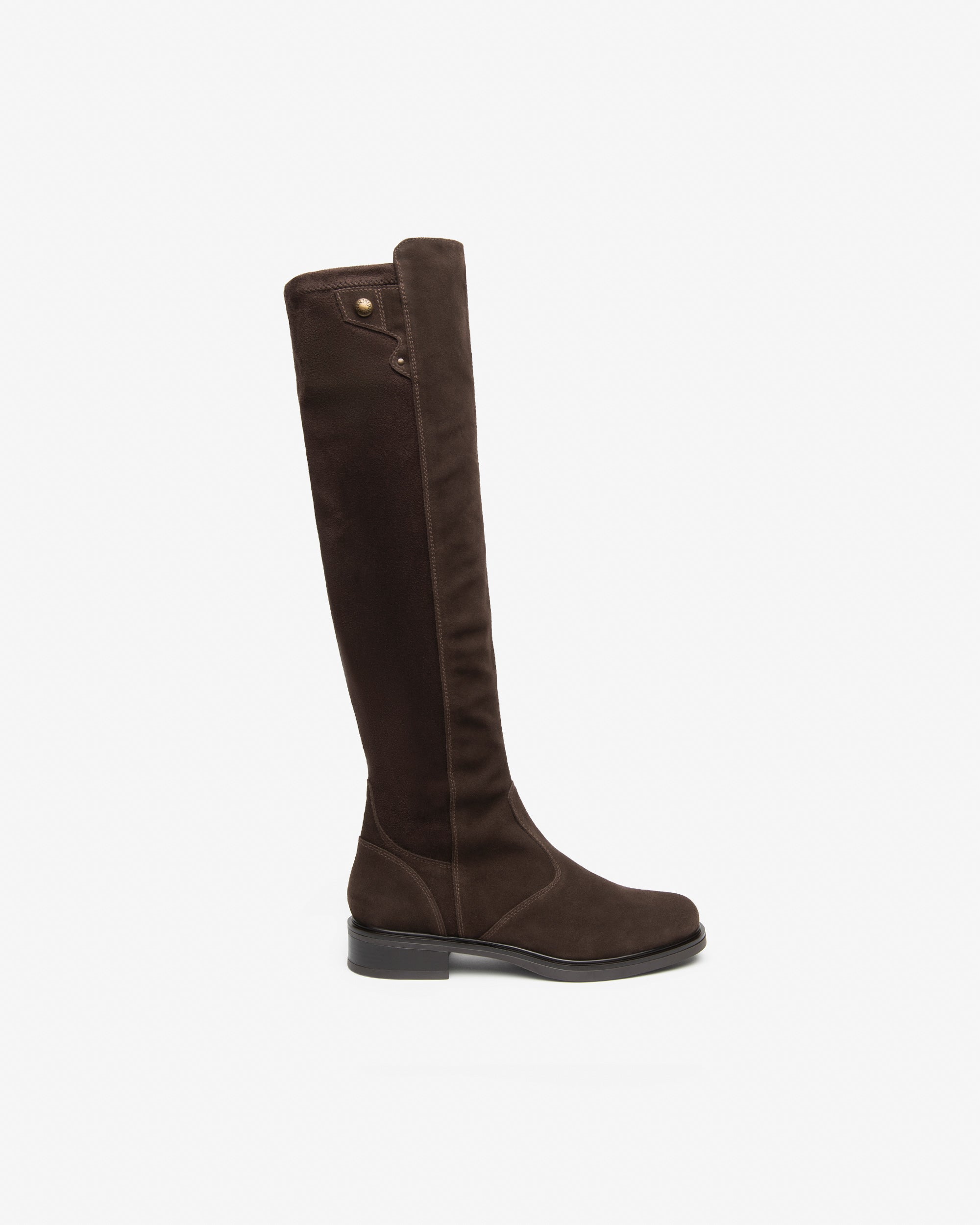 Stivali Donna in Suede e Materiale Tecnico