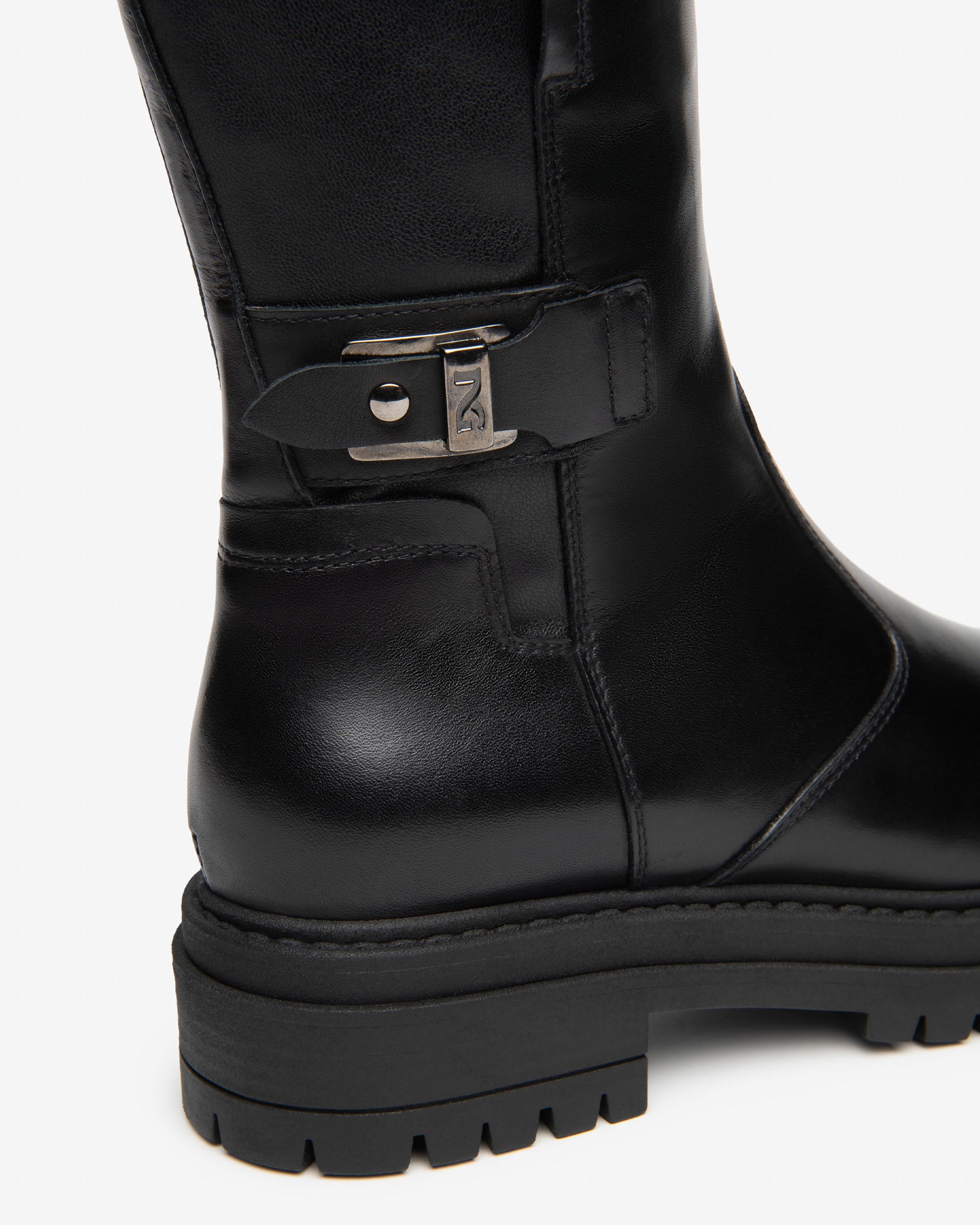 Stivali Donna in Pelle e Materiale Tecnico