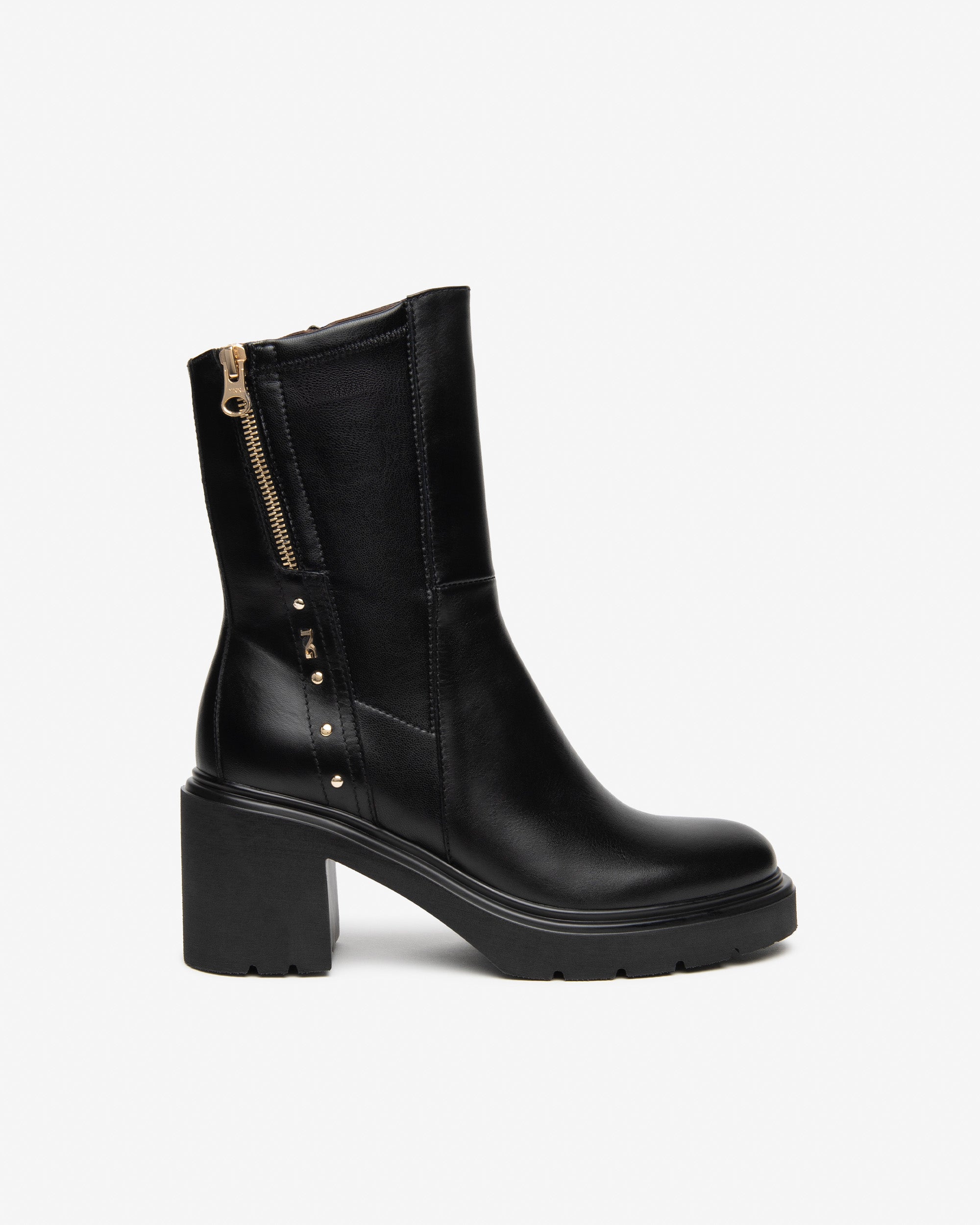 Stivaletti Donna in Pelle e Materiale Tecnico