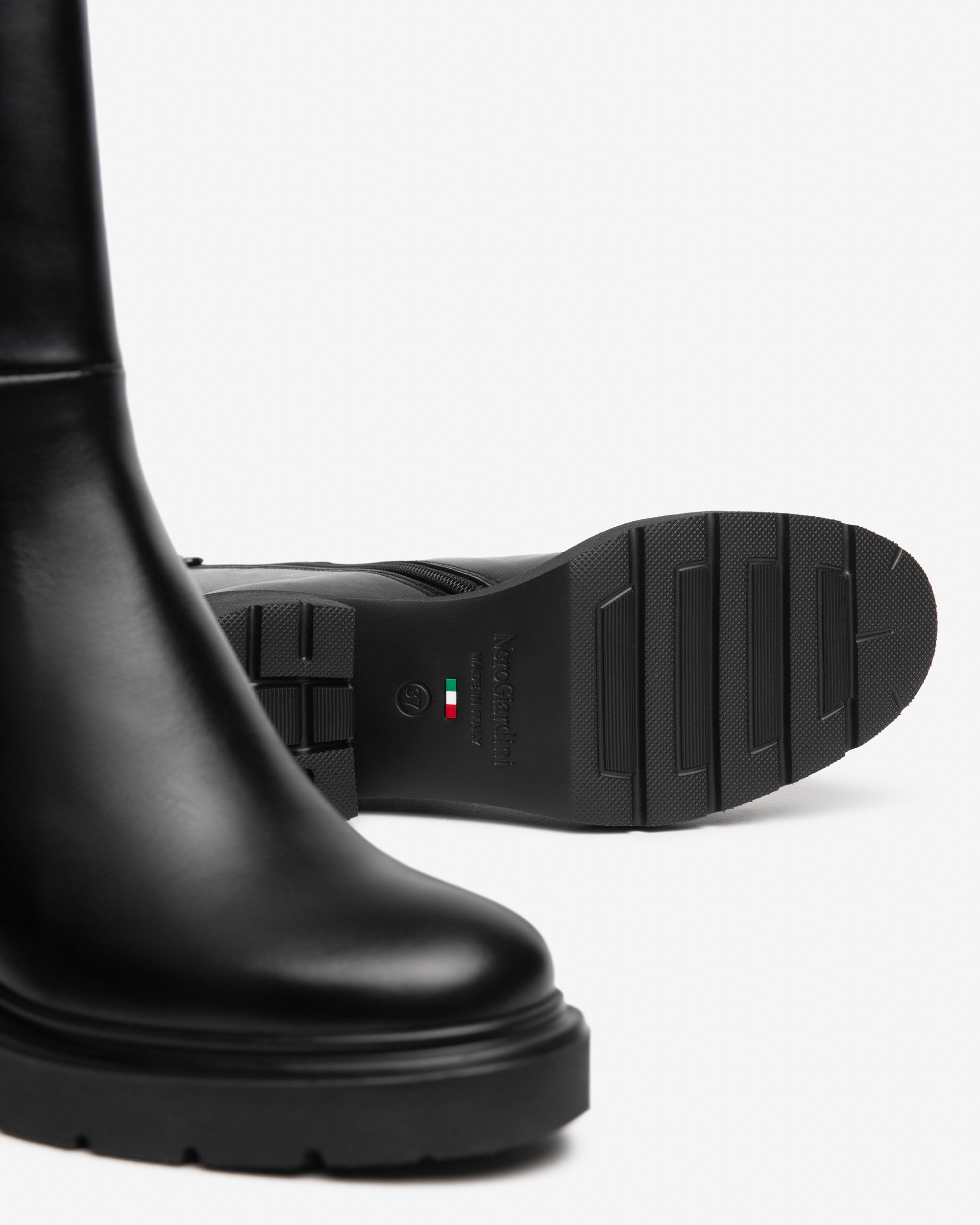 Stivaletti Donna in Pelle e Materiale Tecnico