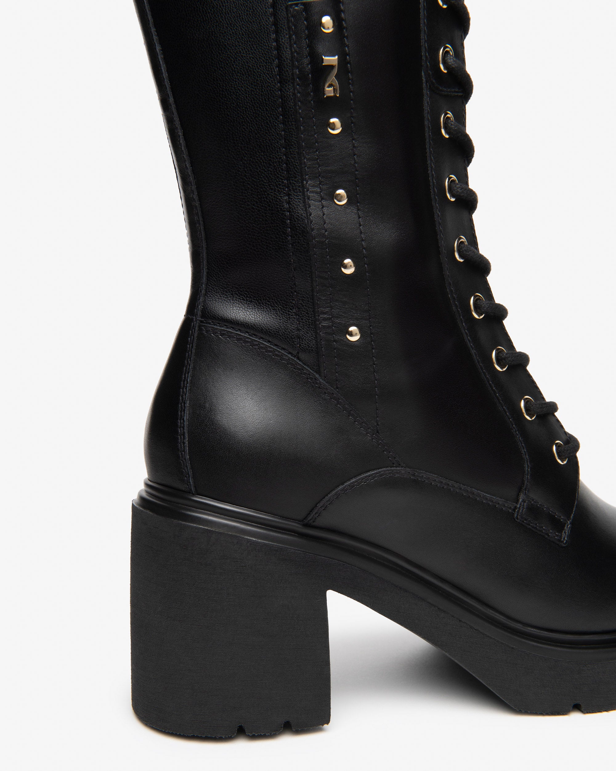 Stivali Donna in Pelle e Materiale Tecnico