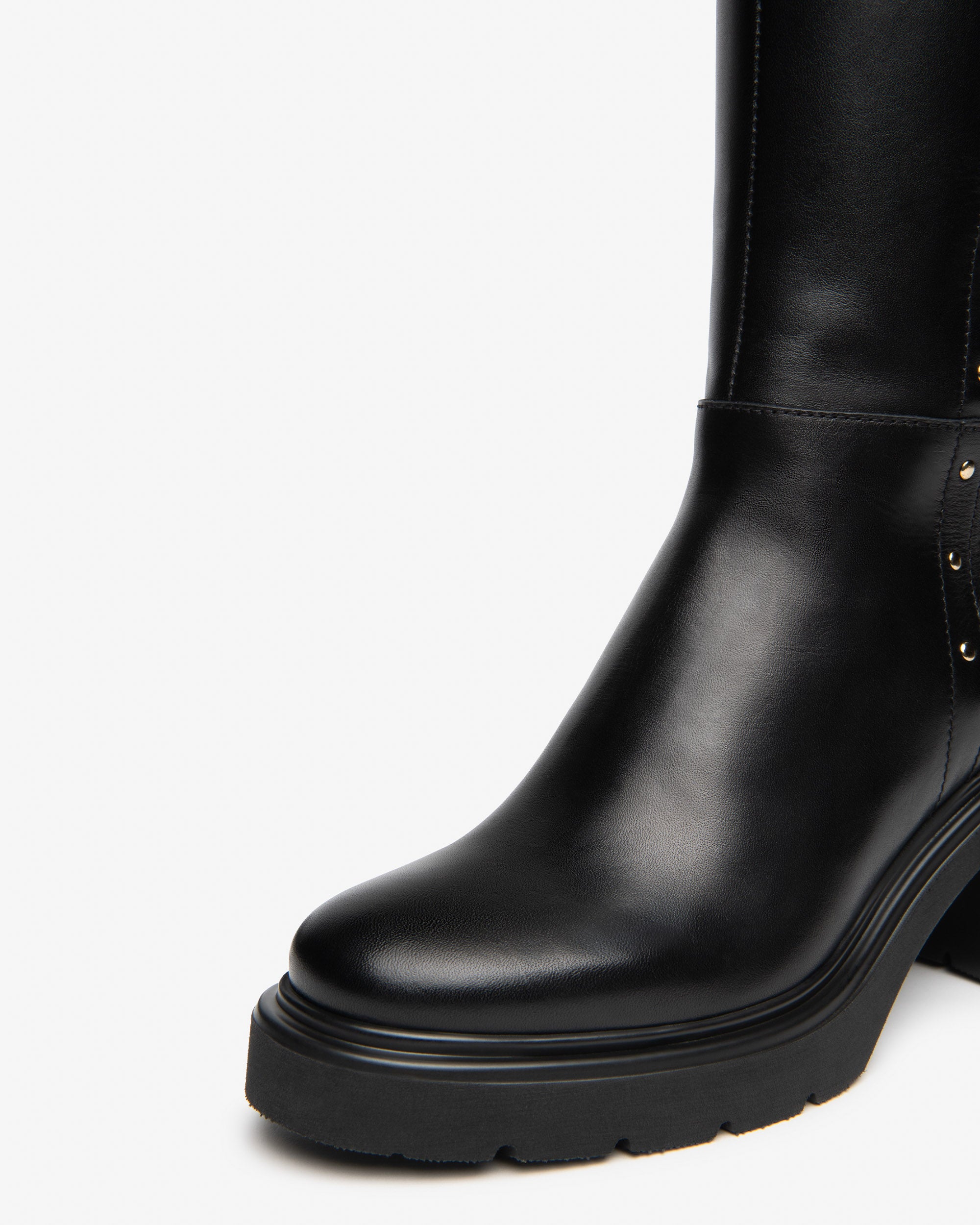 Stivali Donna in Pelle e Materiale Tecnico