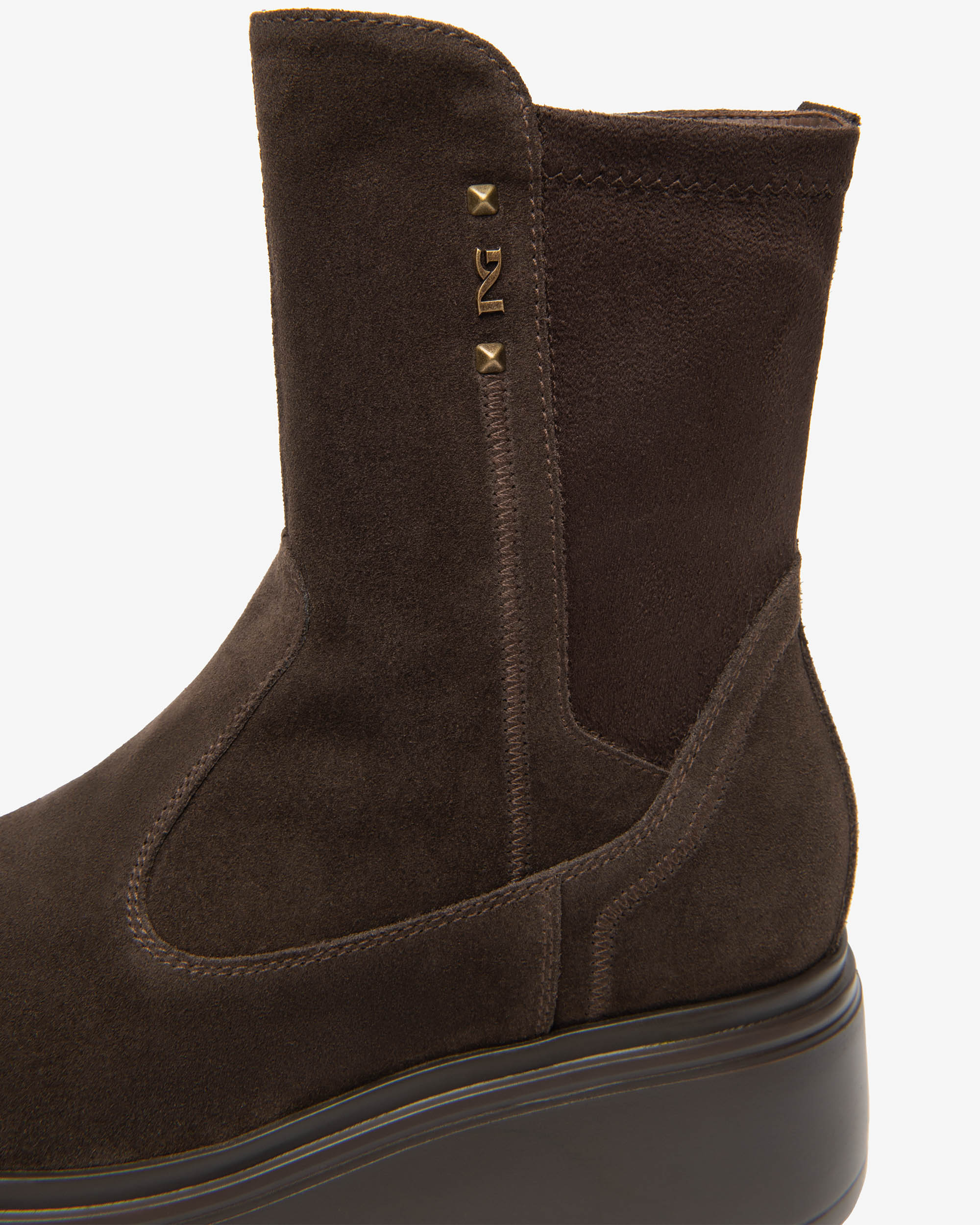 Stivaletti Donna in Suede e Materiale Tecnico