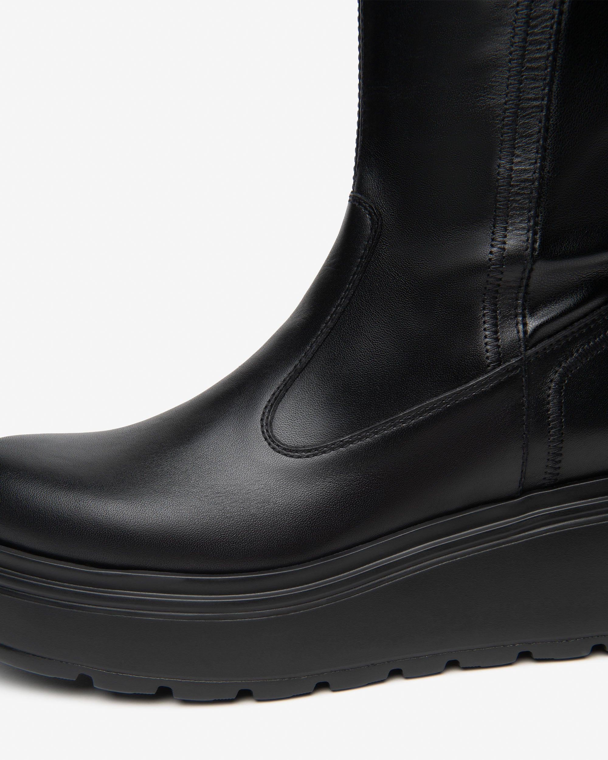 Stivali Donna in Pelle e Materiale Tecnico