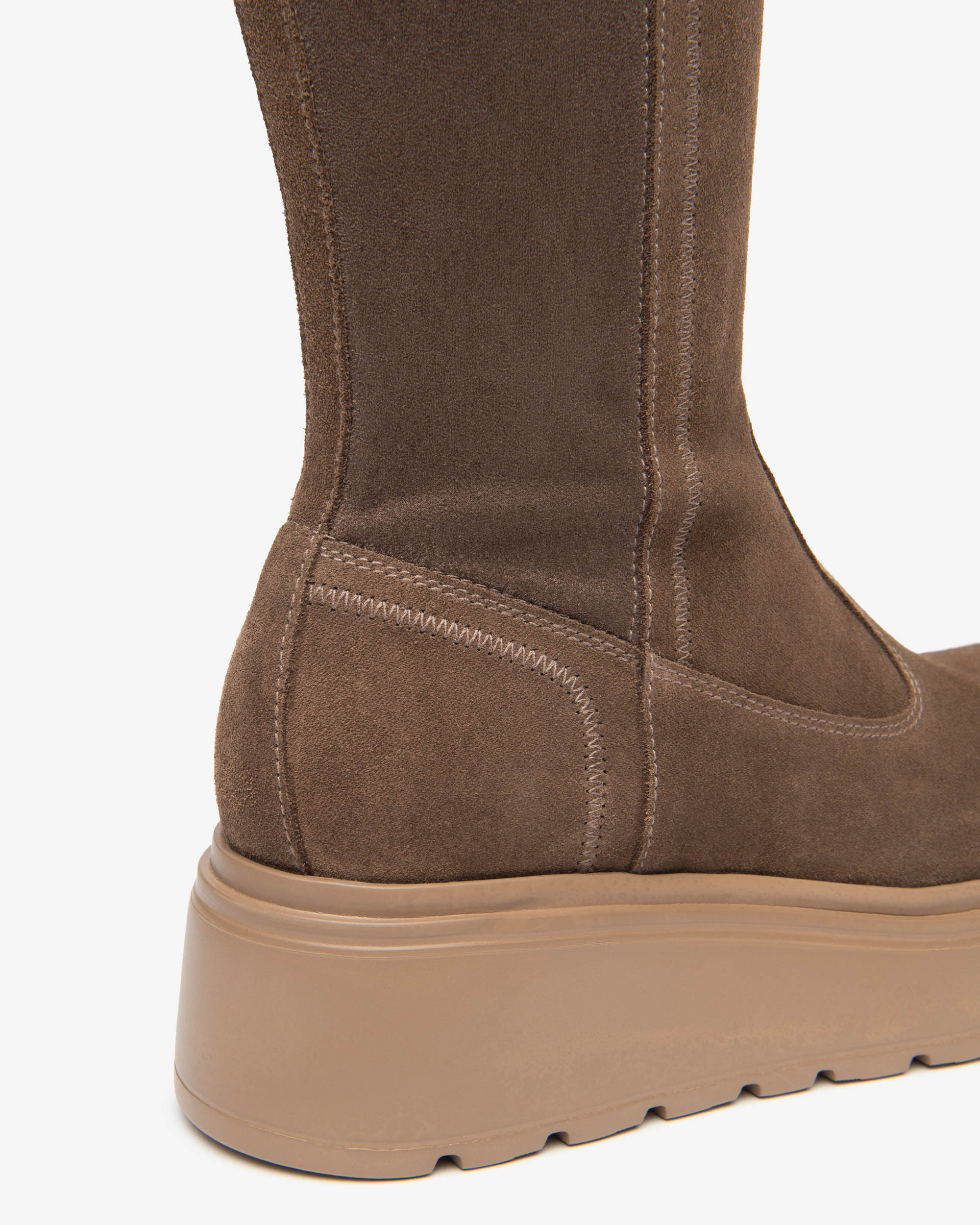 Stivali Donna in Suede e Materiale Tecnico